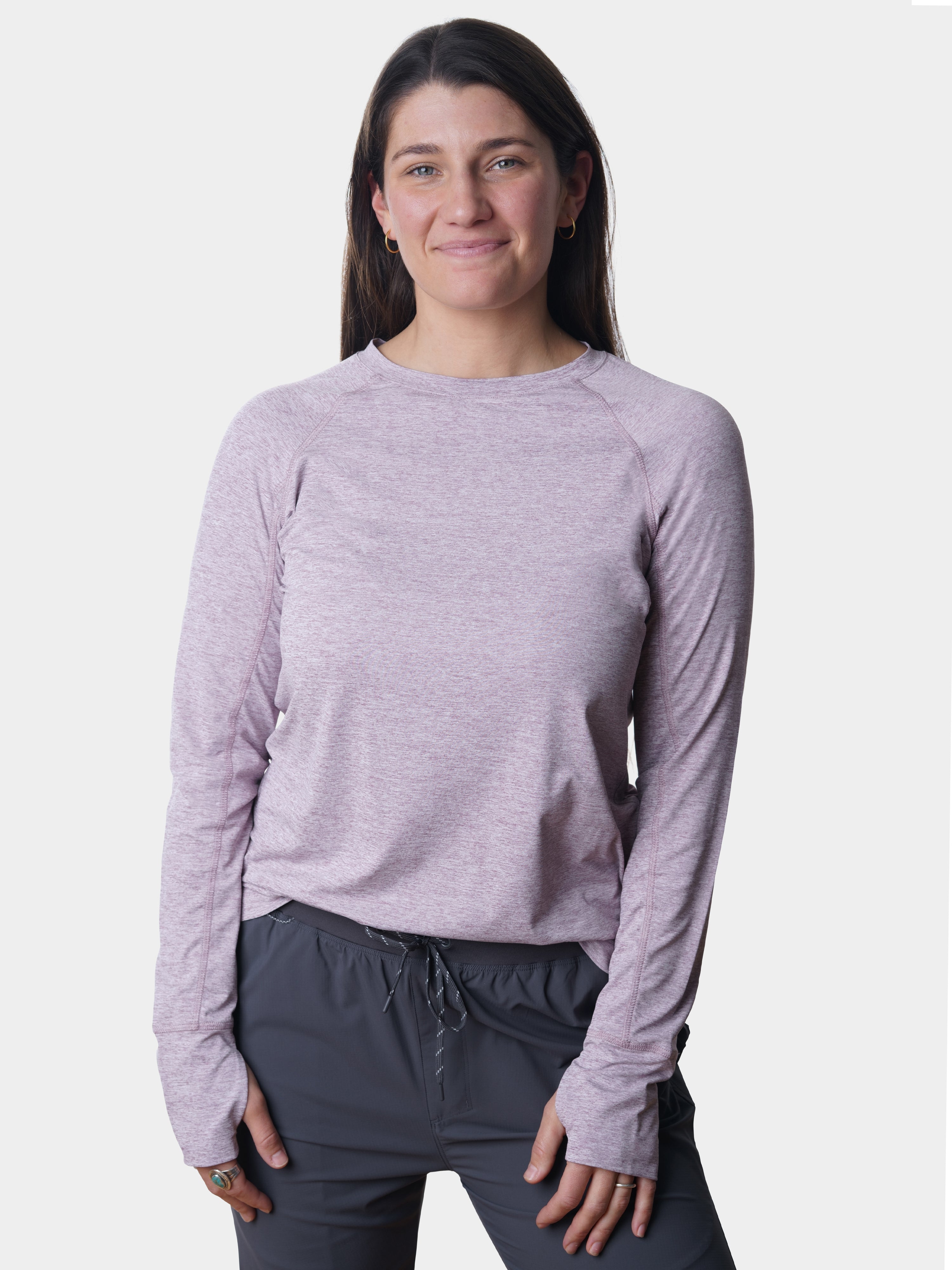 W's Rockport Crew - Heathered Sea Star