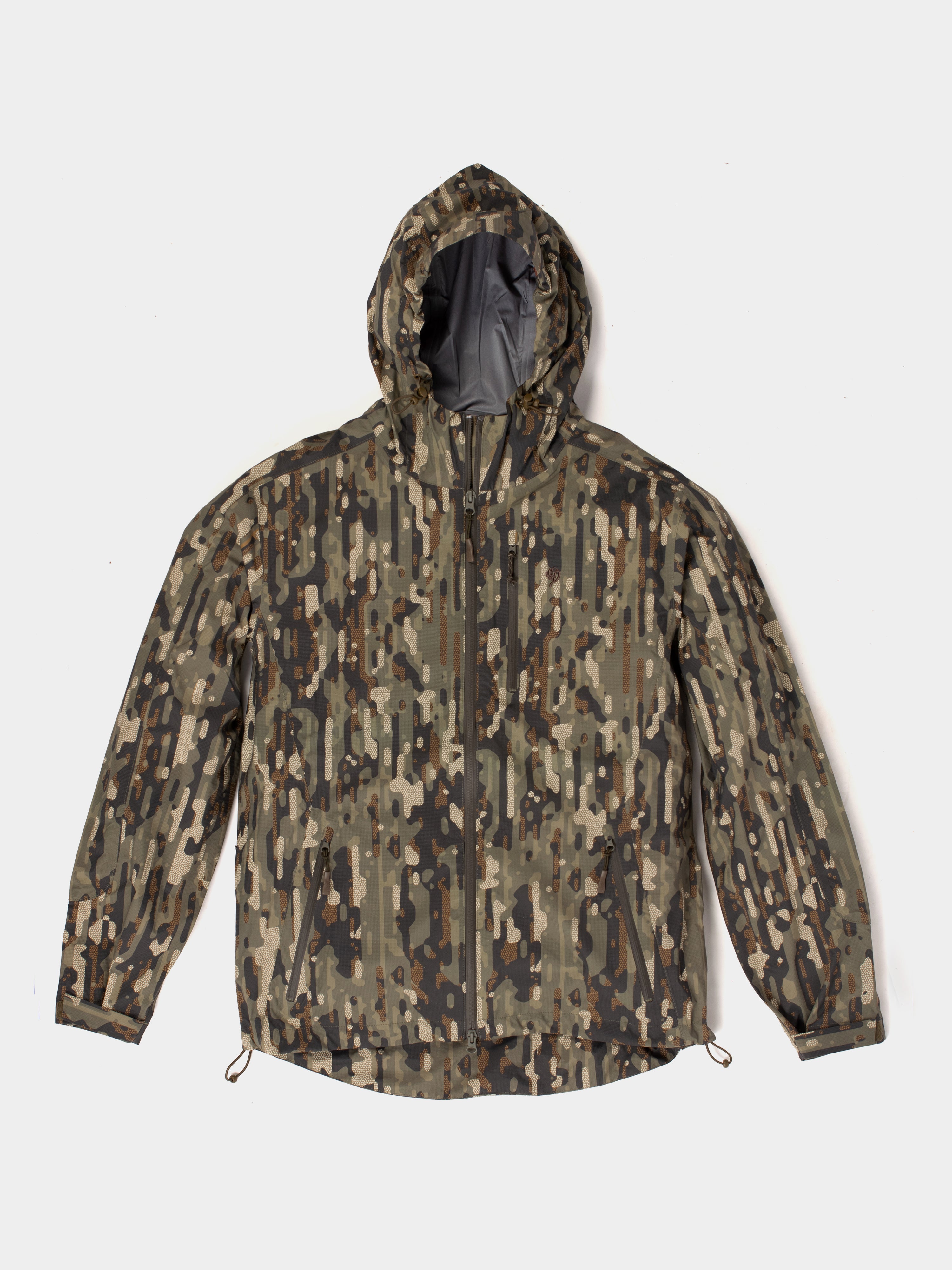 Squall 3L Ultralight Rain Jacket - Woodland – Duck Camp