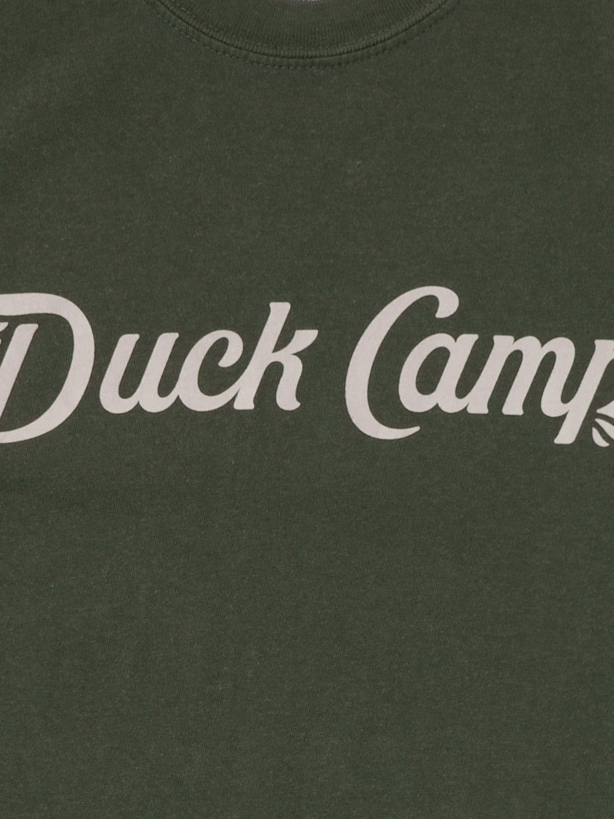 Duck Camp Logo T-Shirt - Willow
