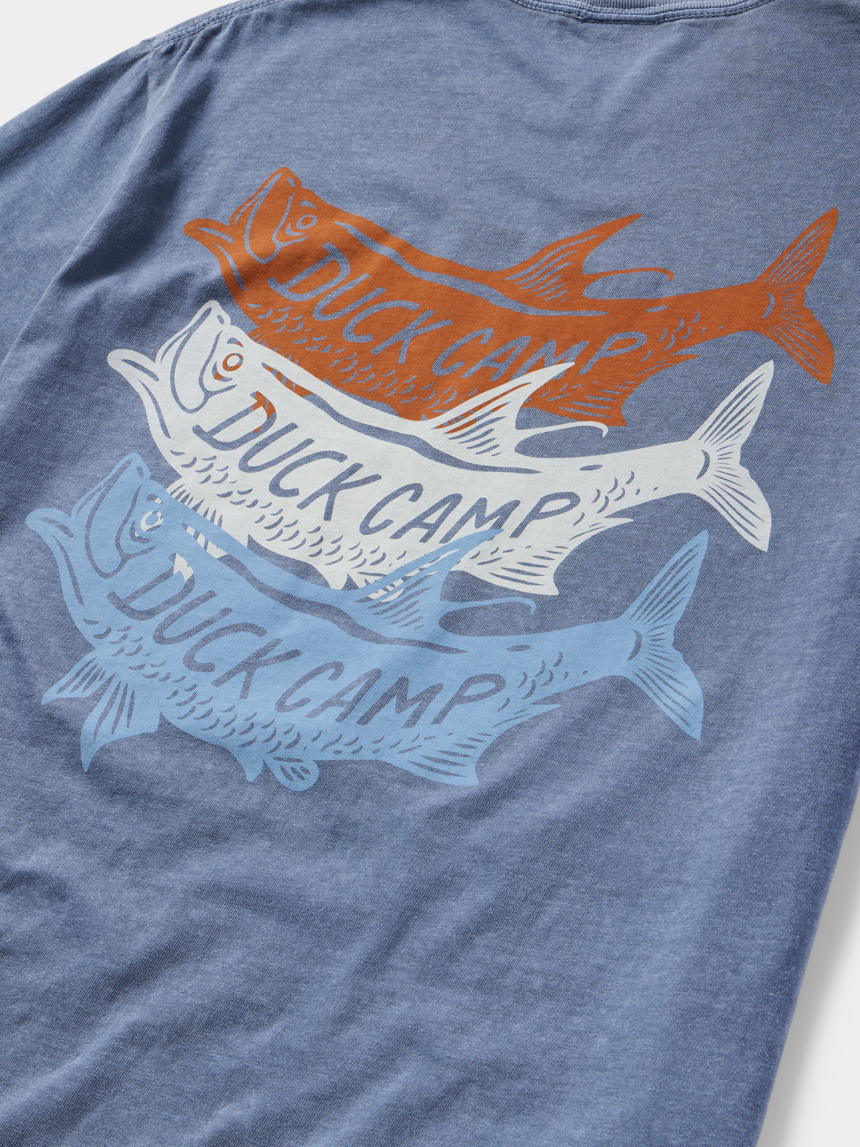 Tri-Tarpon Tee - Dark Denim