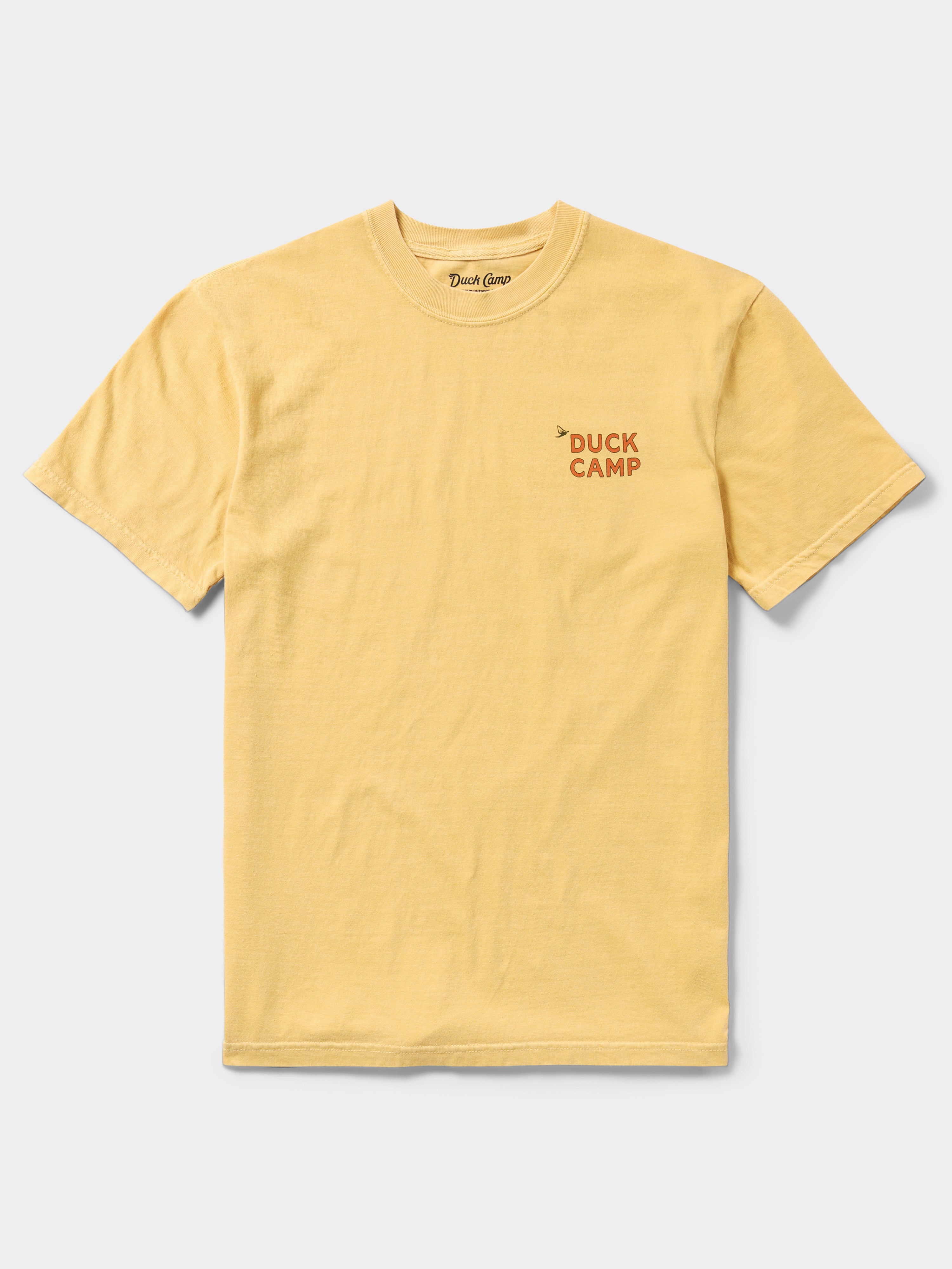 Trout Camp Tee - Mustard