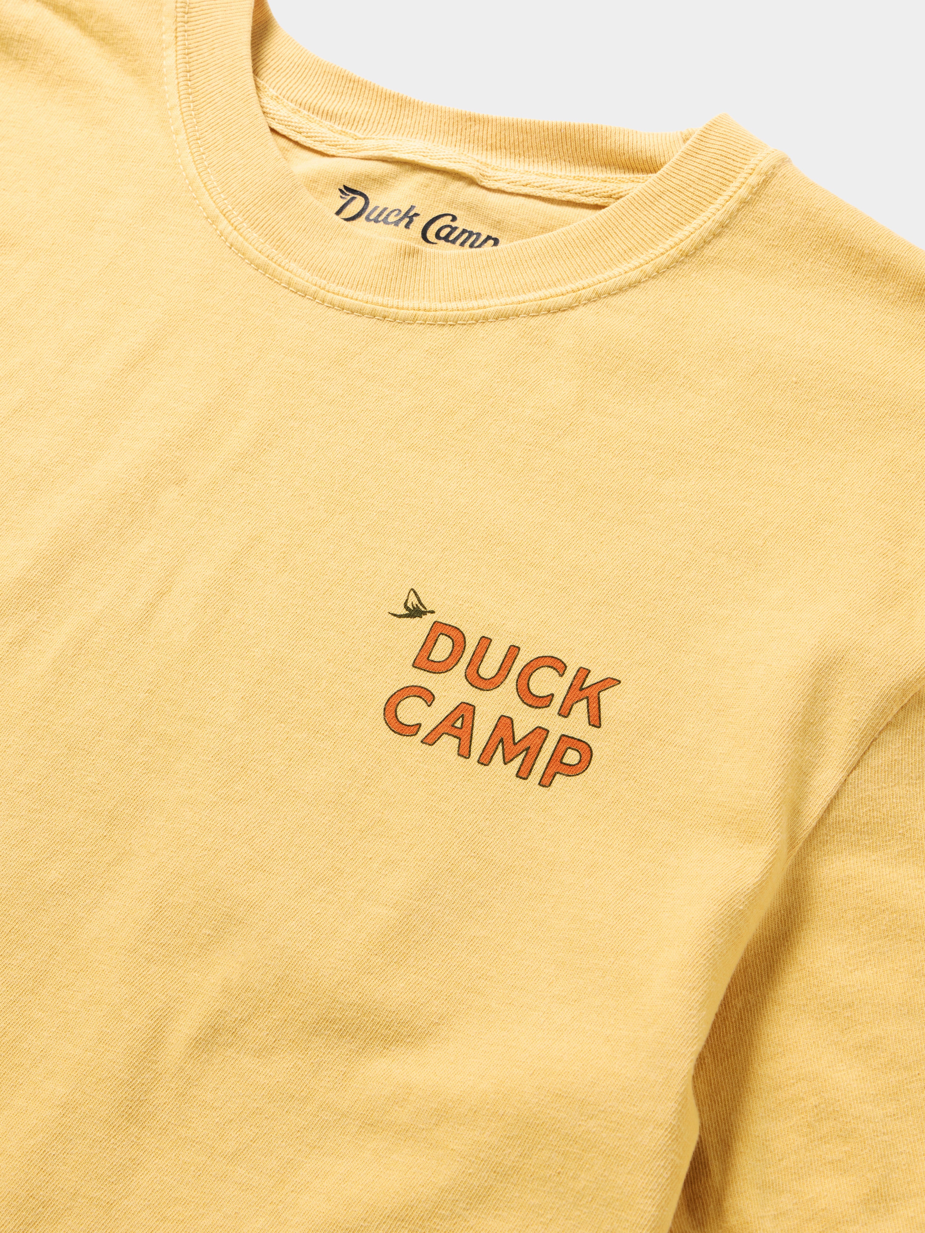 Trout Camp Tee - Mustard