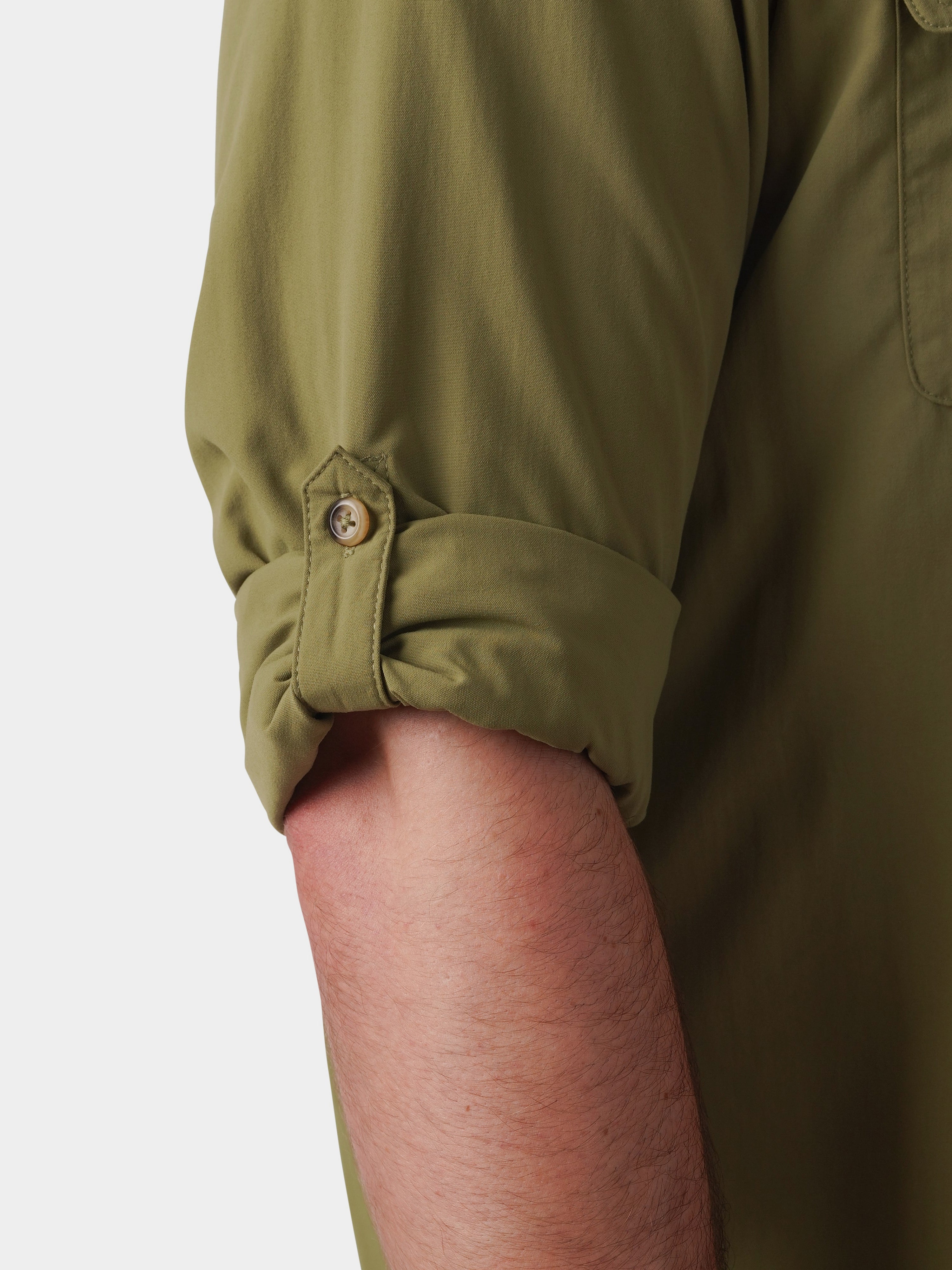 M's Lightweight Hunting Shirt Long Sleeve - Military Green
