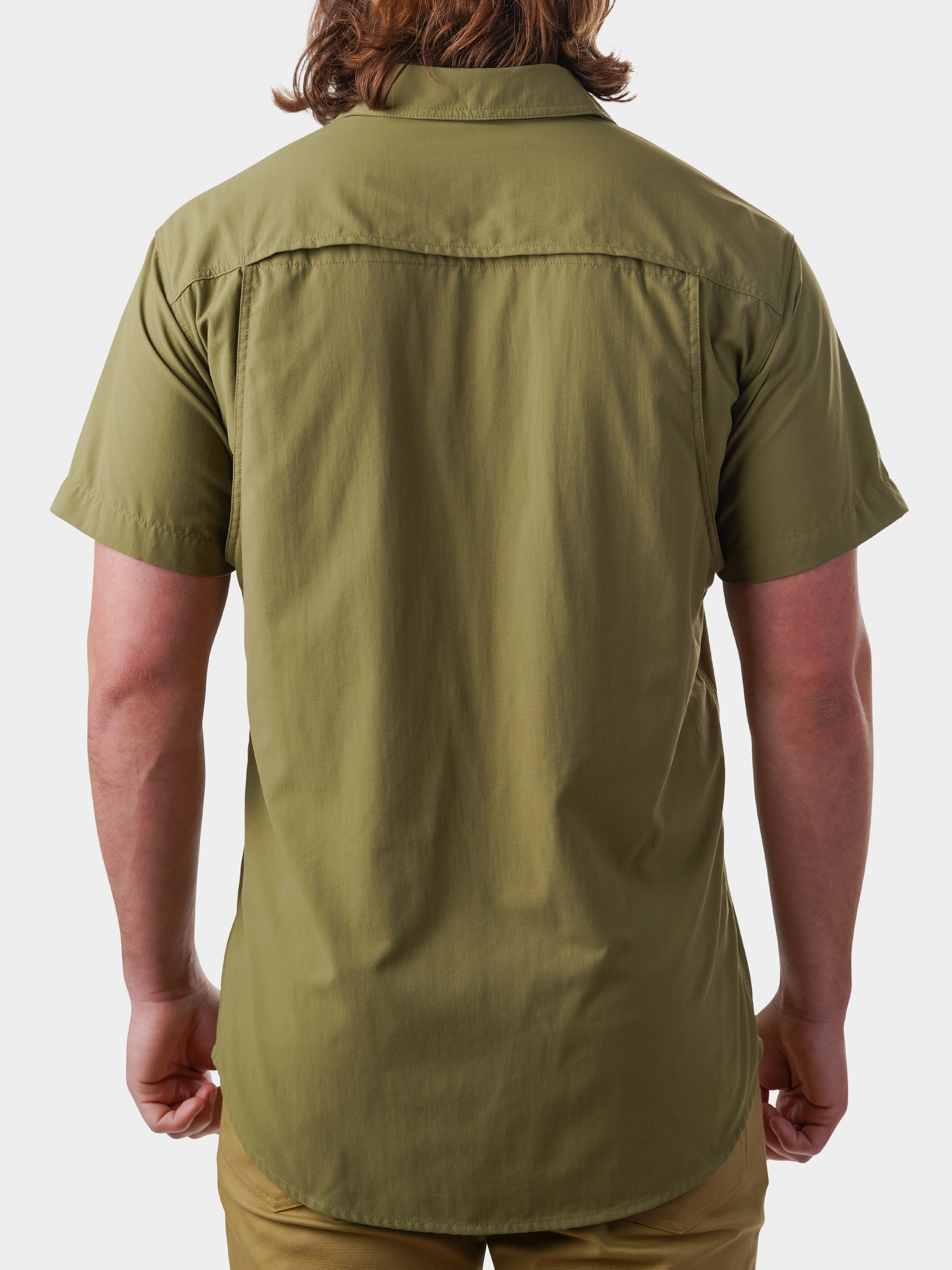 M's Lightweight Hunting Shirt Short Sleeve - Military Green