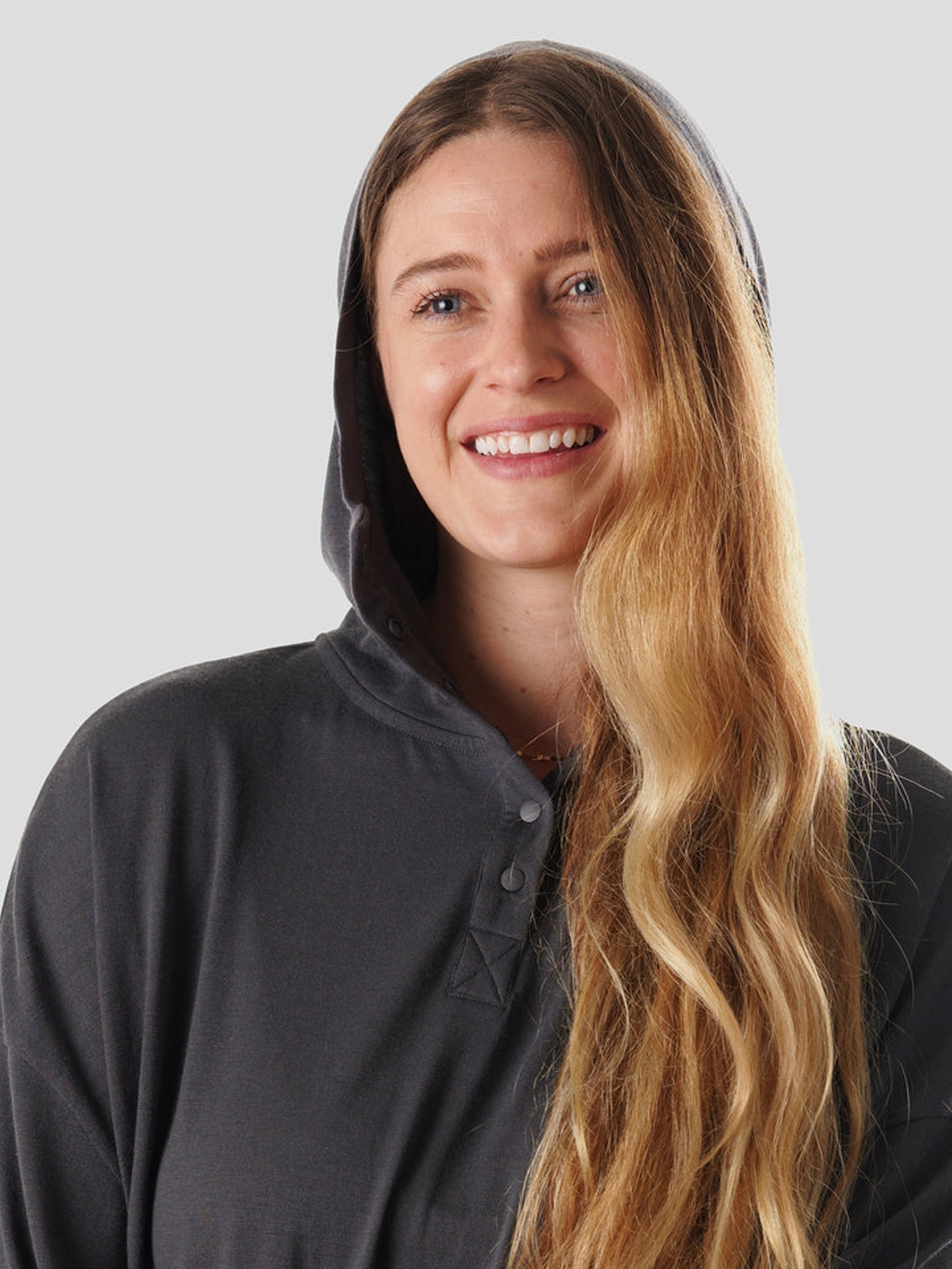 W's Mesa Merino Hoodie - Charcoal