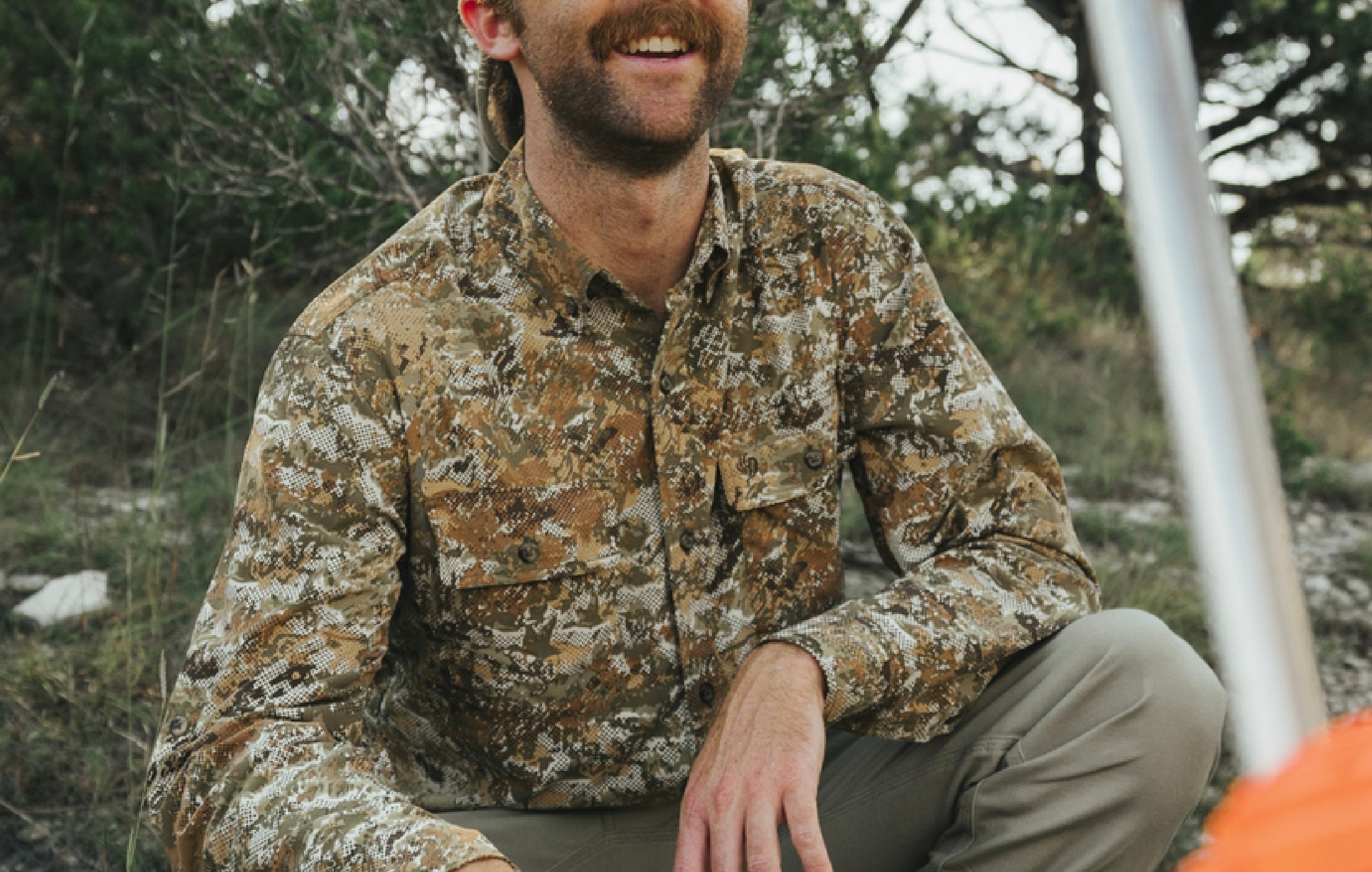 Men's Lightweight Hunting Shirt - Long Sleeve