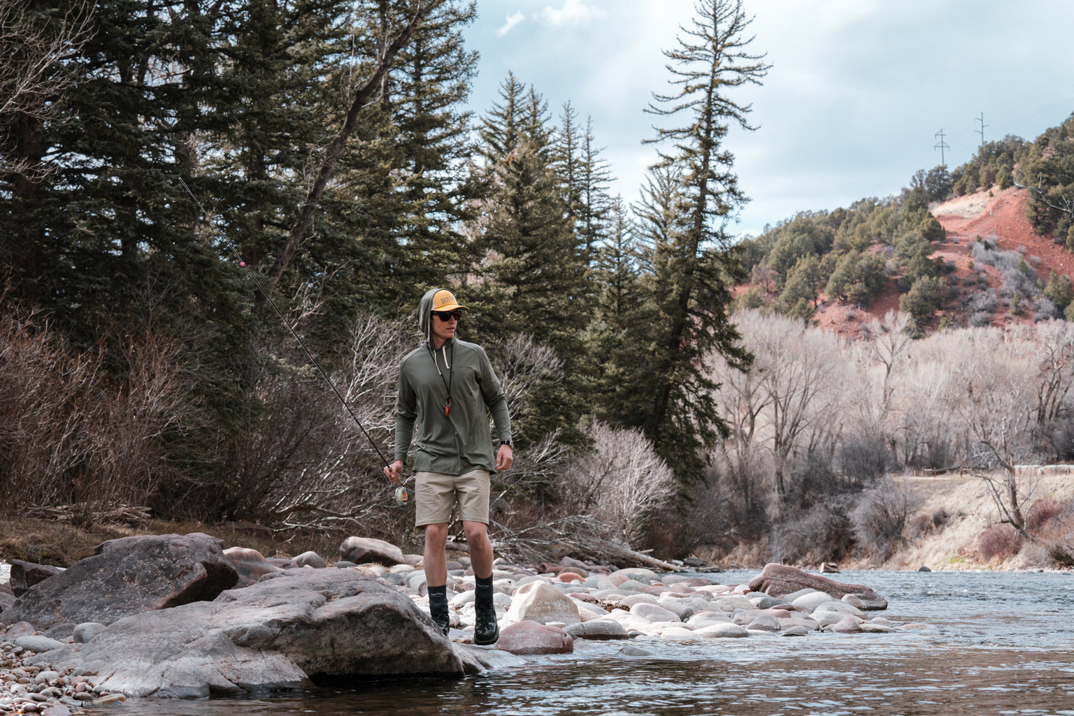 Fishing Apparel- Bamboo Shirts & Fish Hats