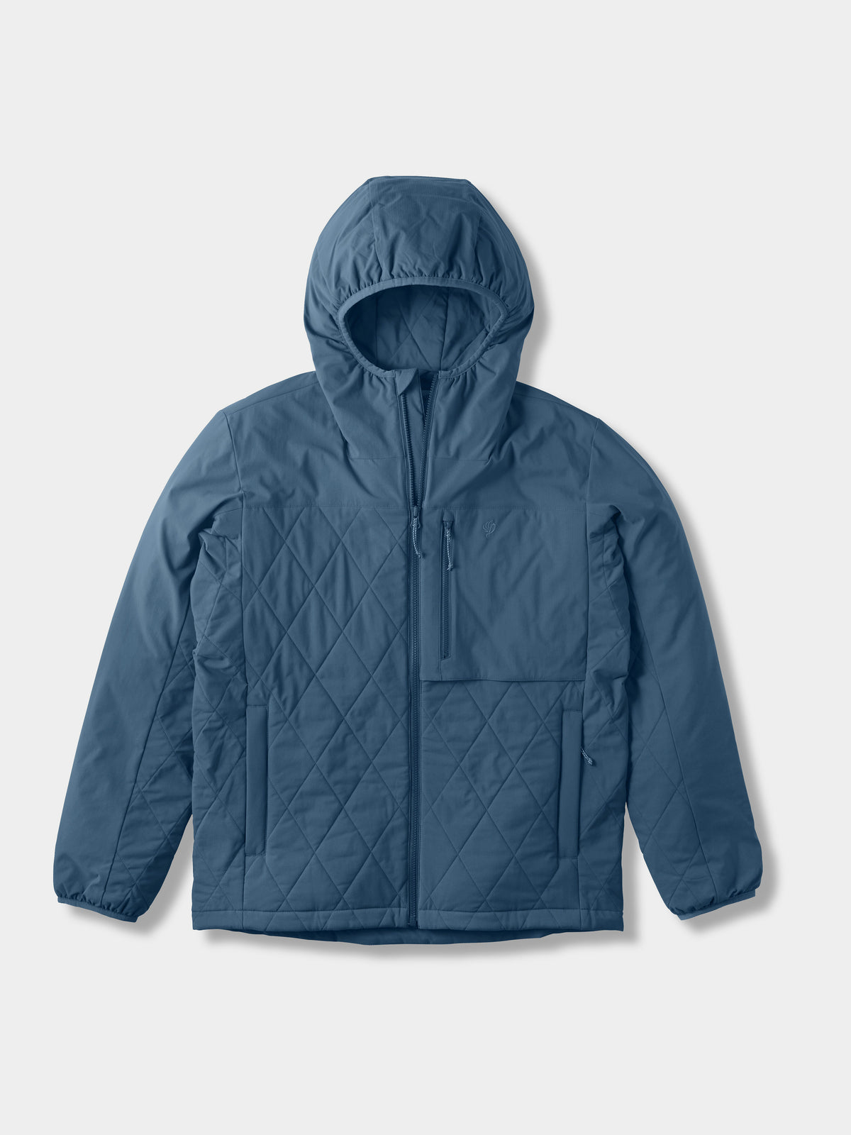 M's Airflow Insulated Hoodie - Channel Blue