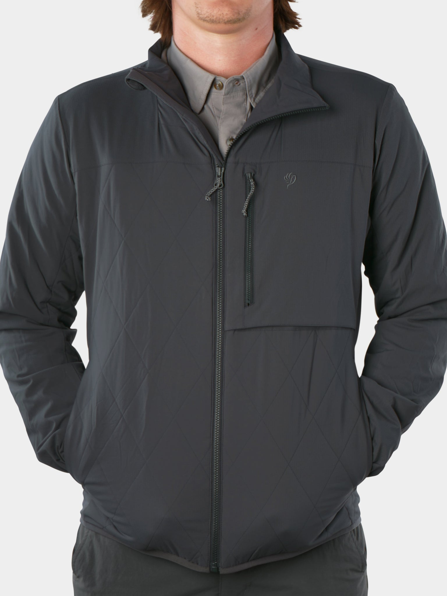 Airflow Insulated Jacket - Charcoal