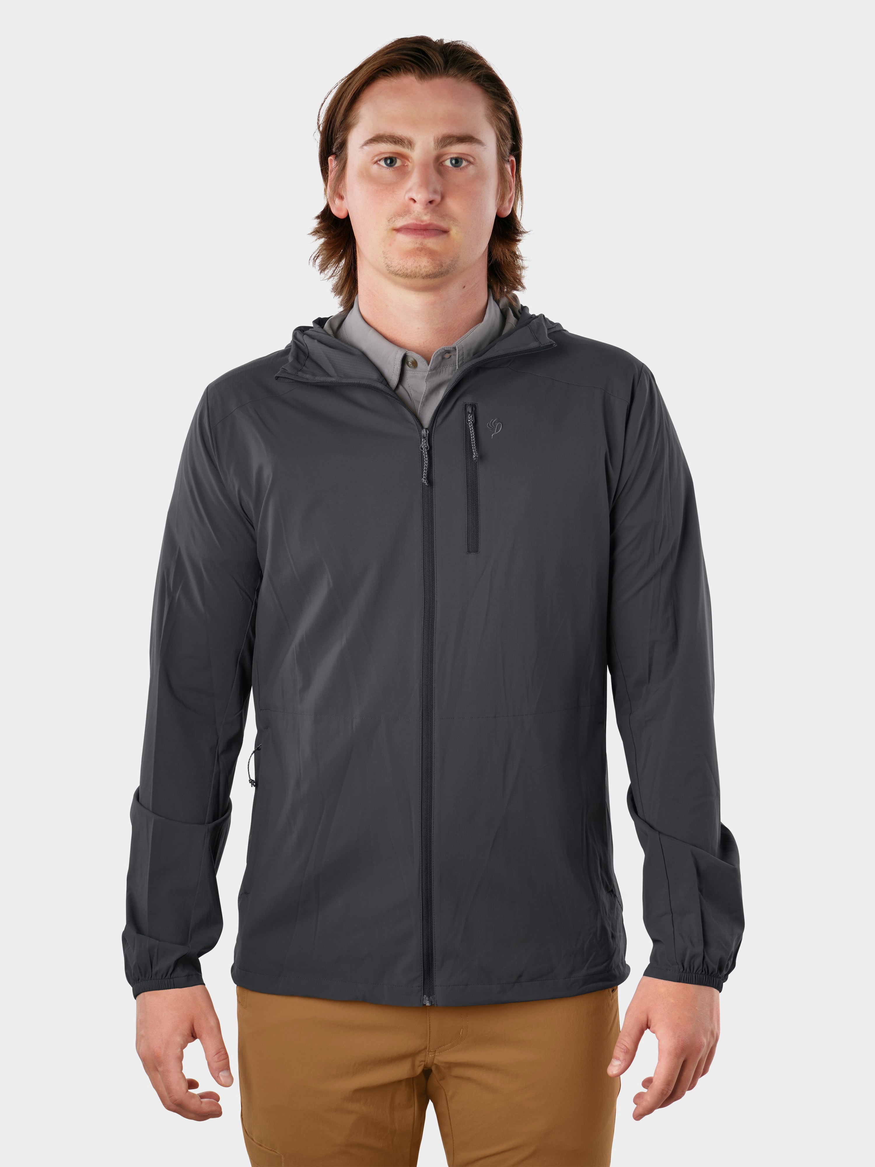M's Airflow Windshell Jacket - Charcoal