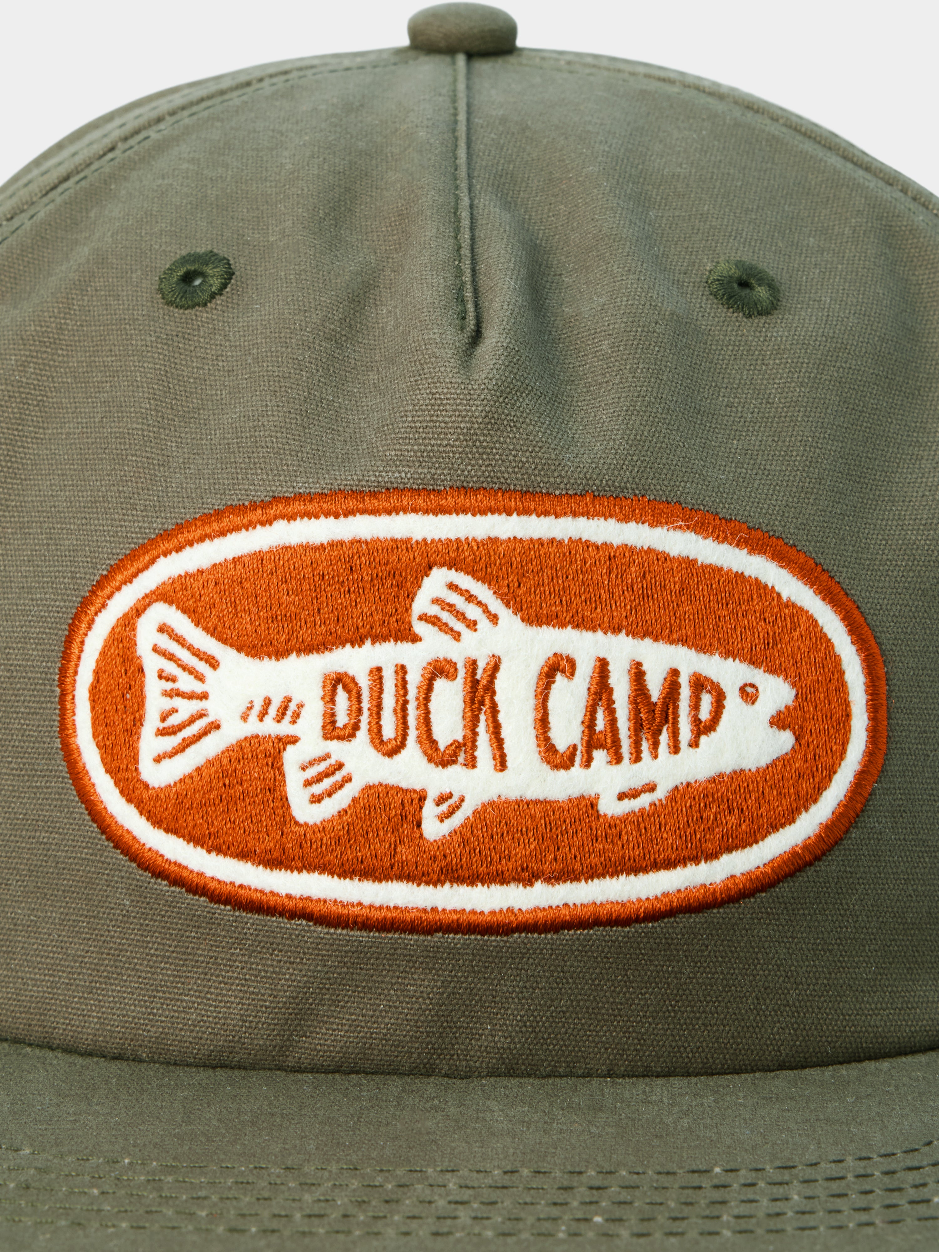 Angler Waxed Hat - Dark Olive