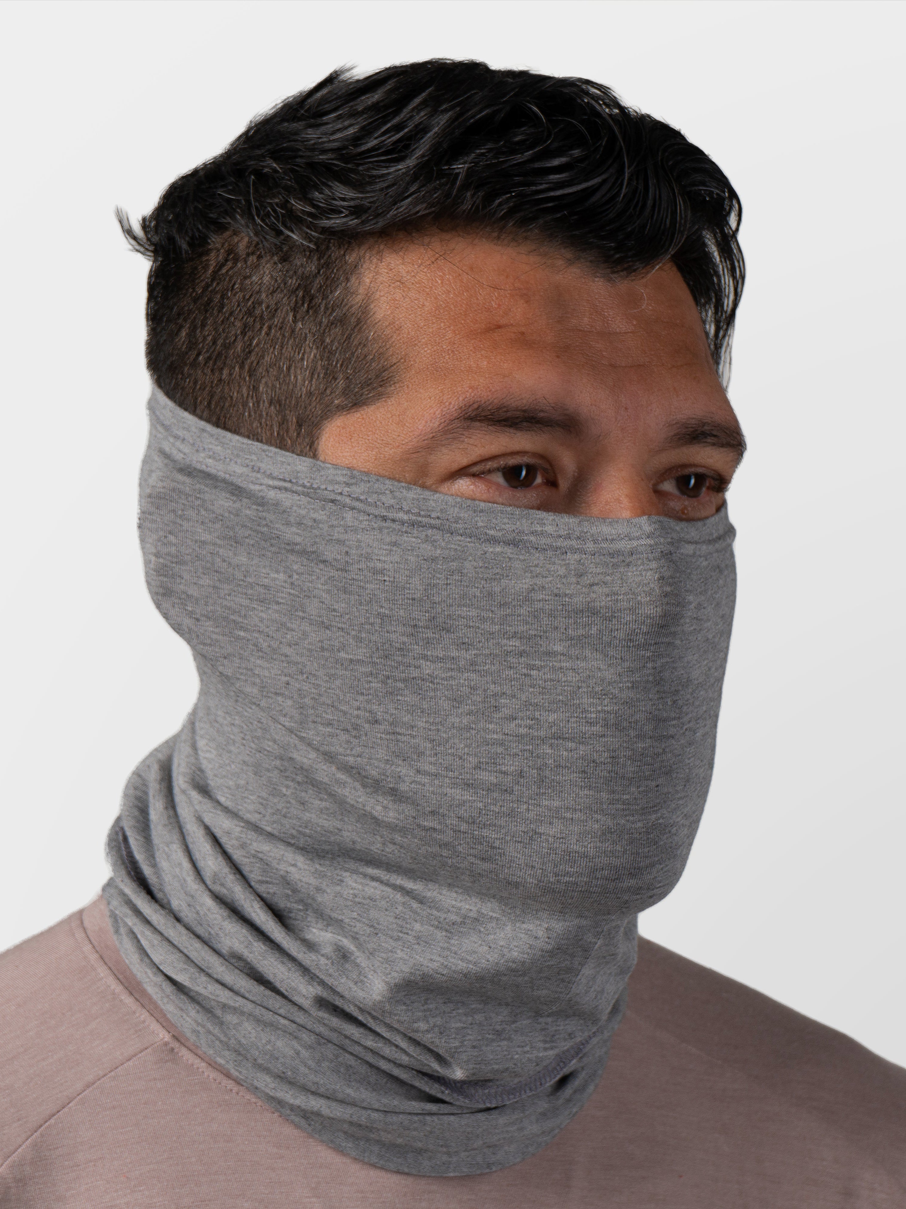 Original Bamboo Neck Gaiter - Heathered Silver King