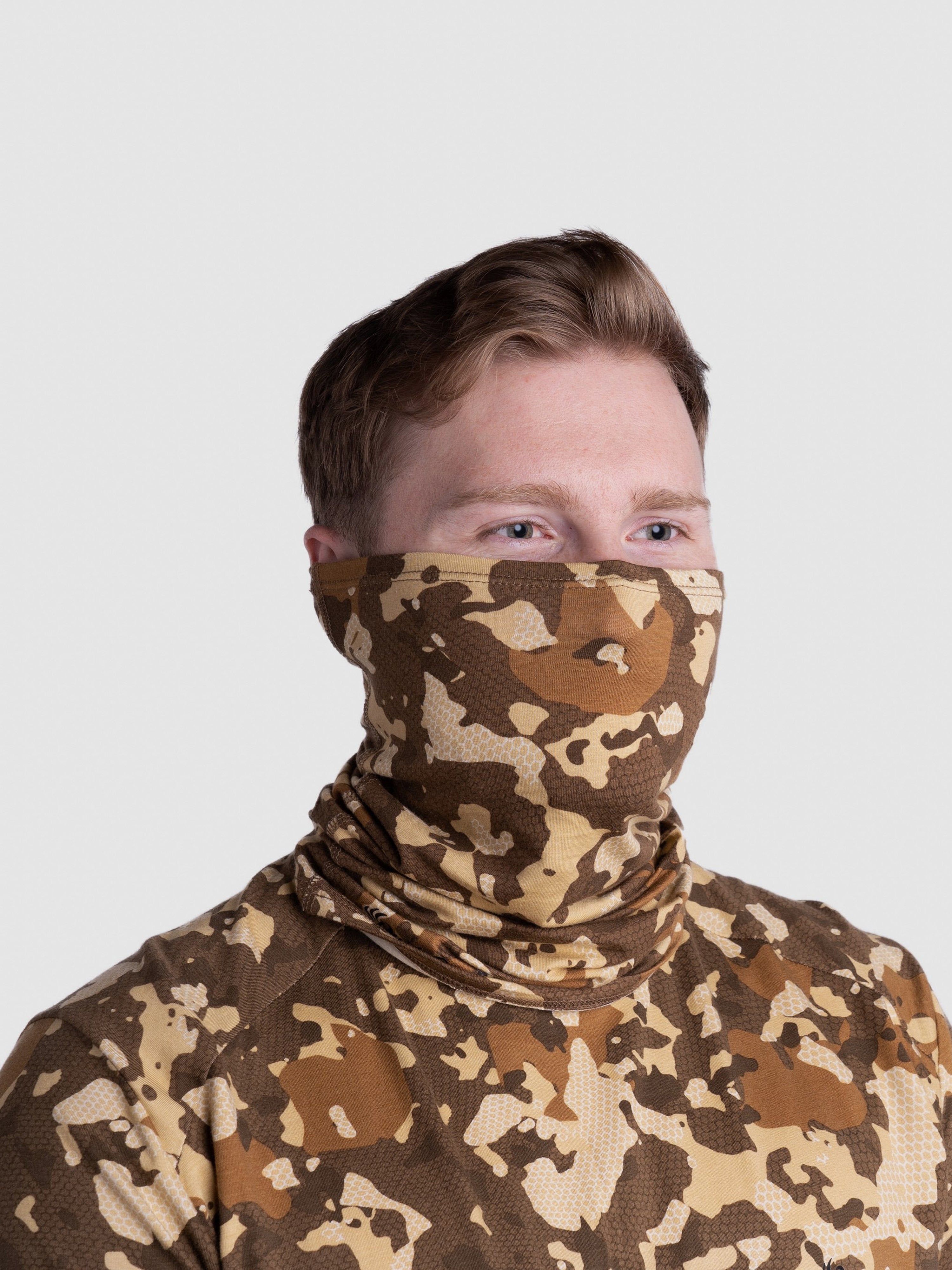 Original Bamboo Neck Gaiter - Late Season Wetland – Duck Camp