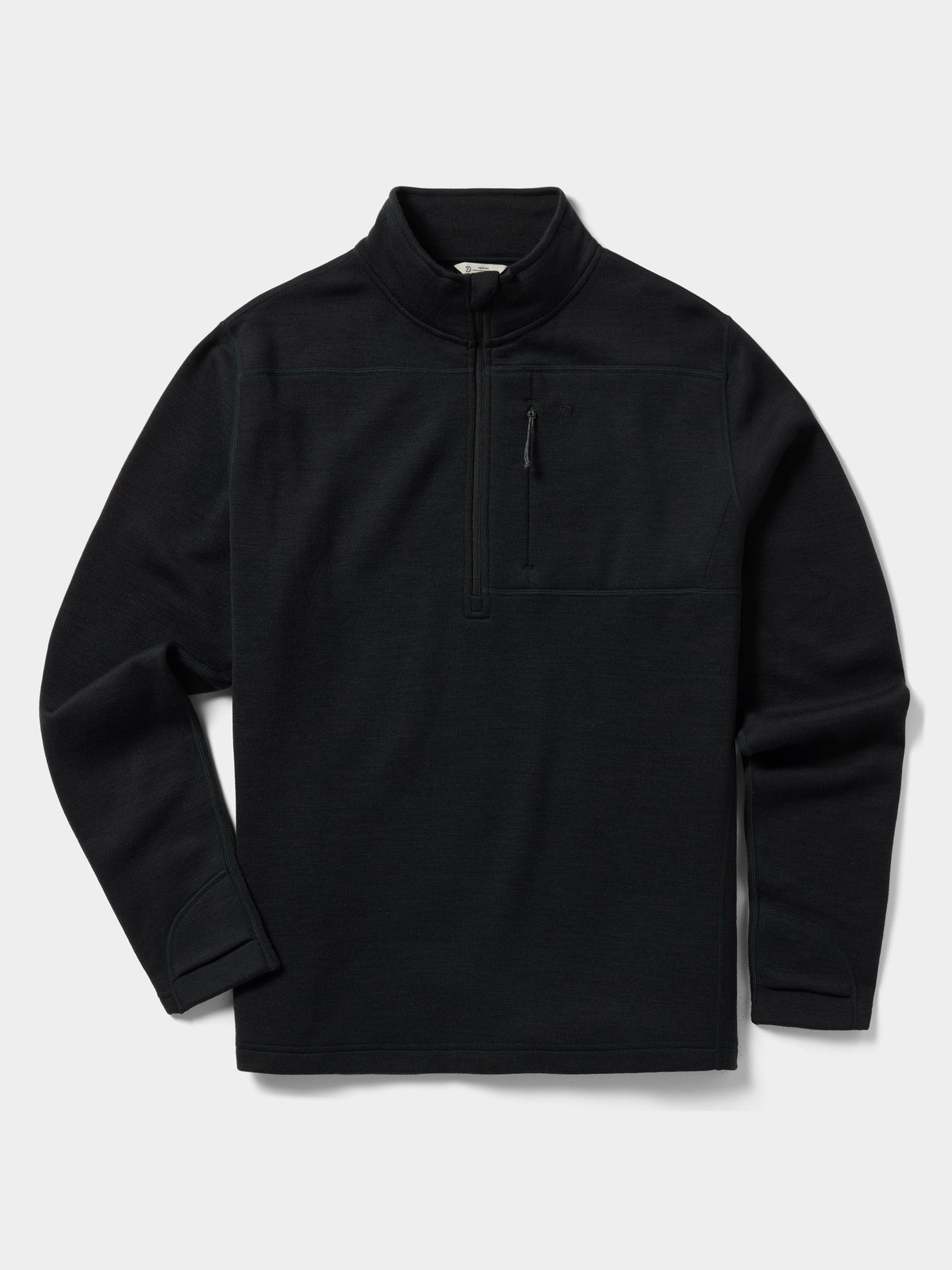 M's Barnburner 1/4 Zip - Black