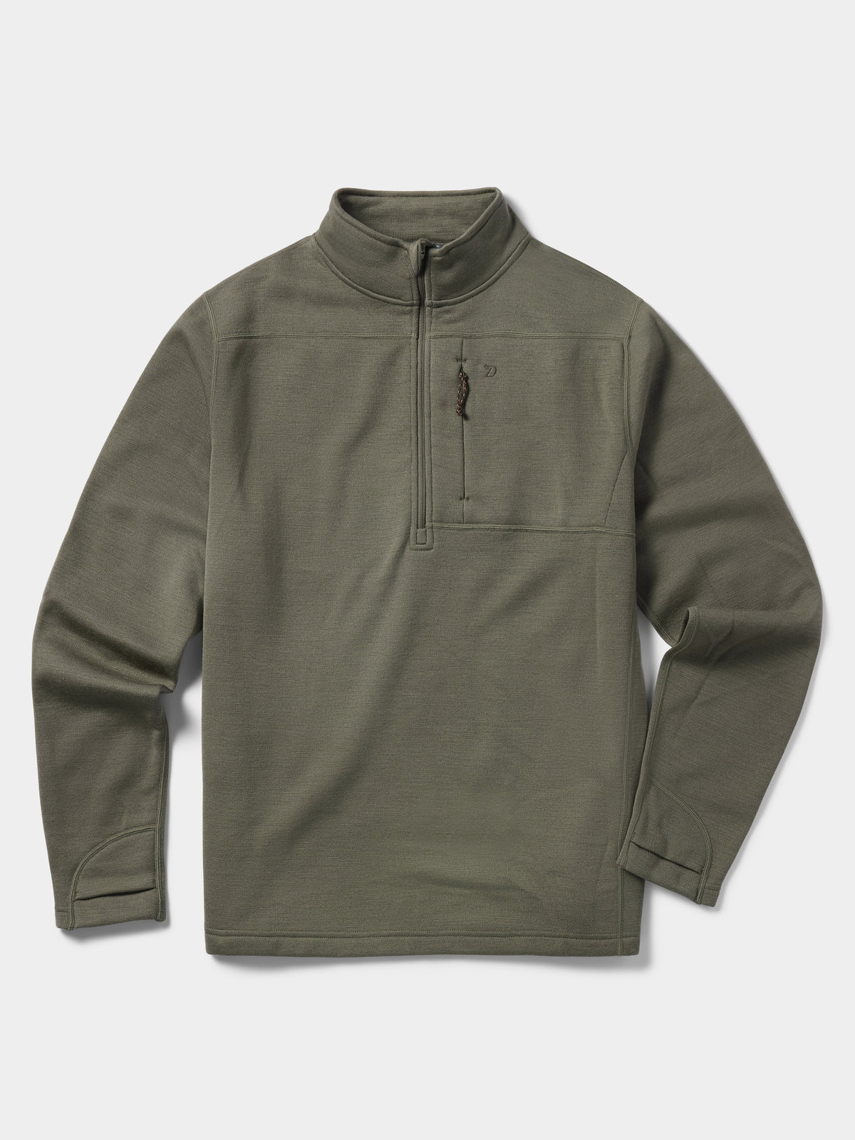 M's Barnburner 1/4 Zip - Moss