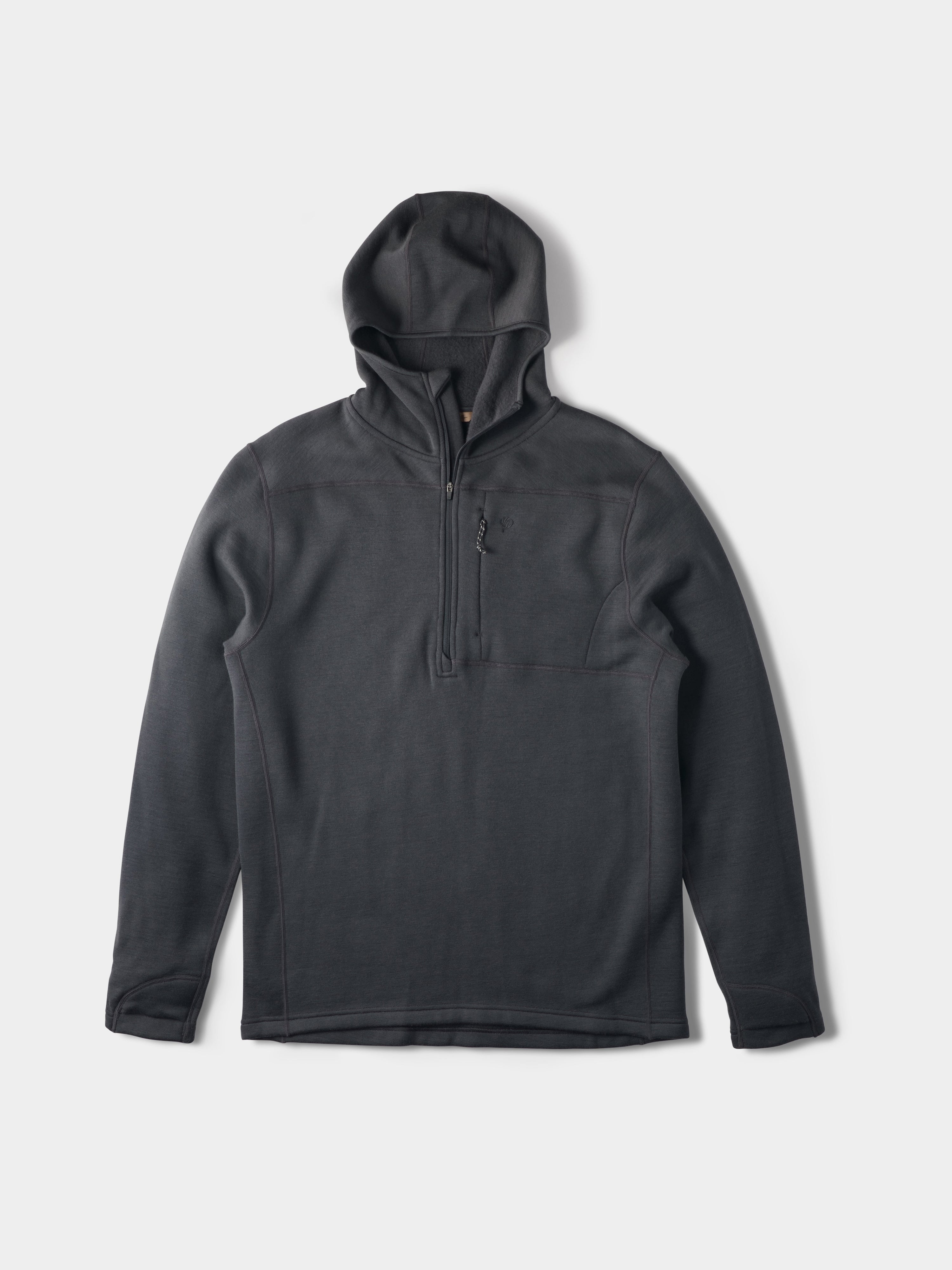 Merino hot sale hoodie mens