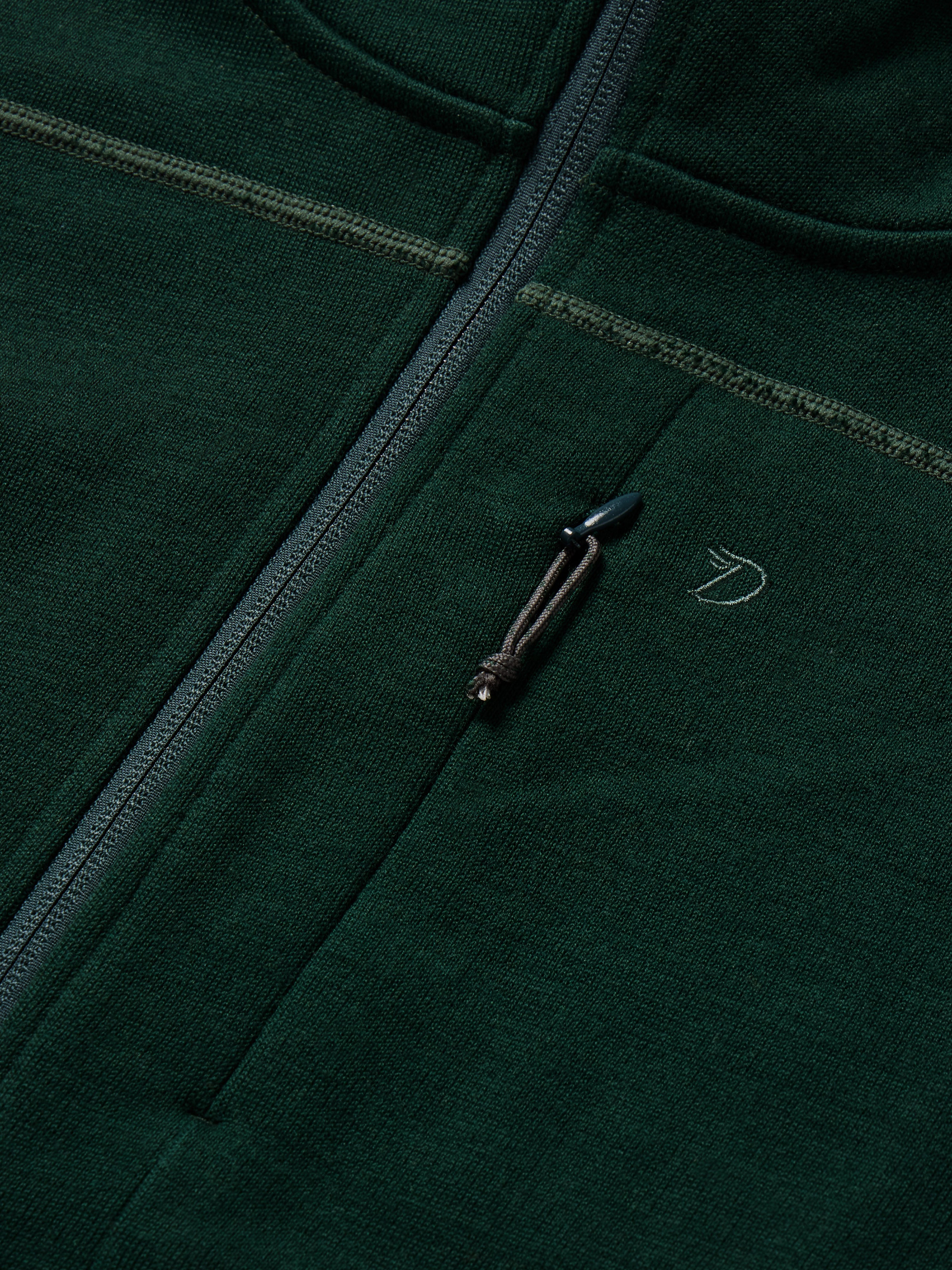 Barnburner Full Zip Hoodie Pine Green