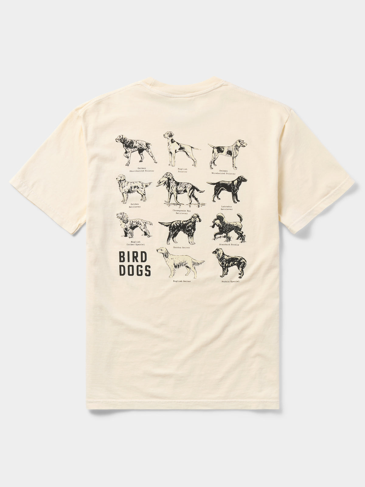 Bird Dogs Tee - Ivory