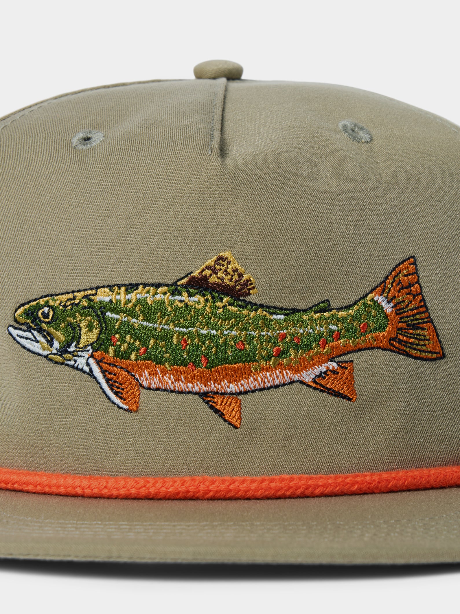 Brook Trout Hat - Sagebrush