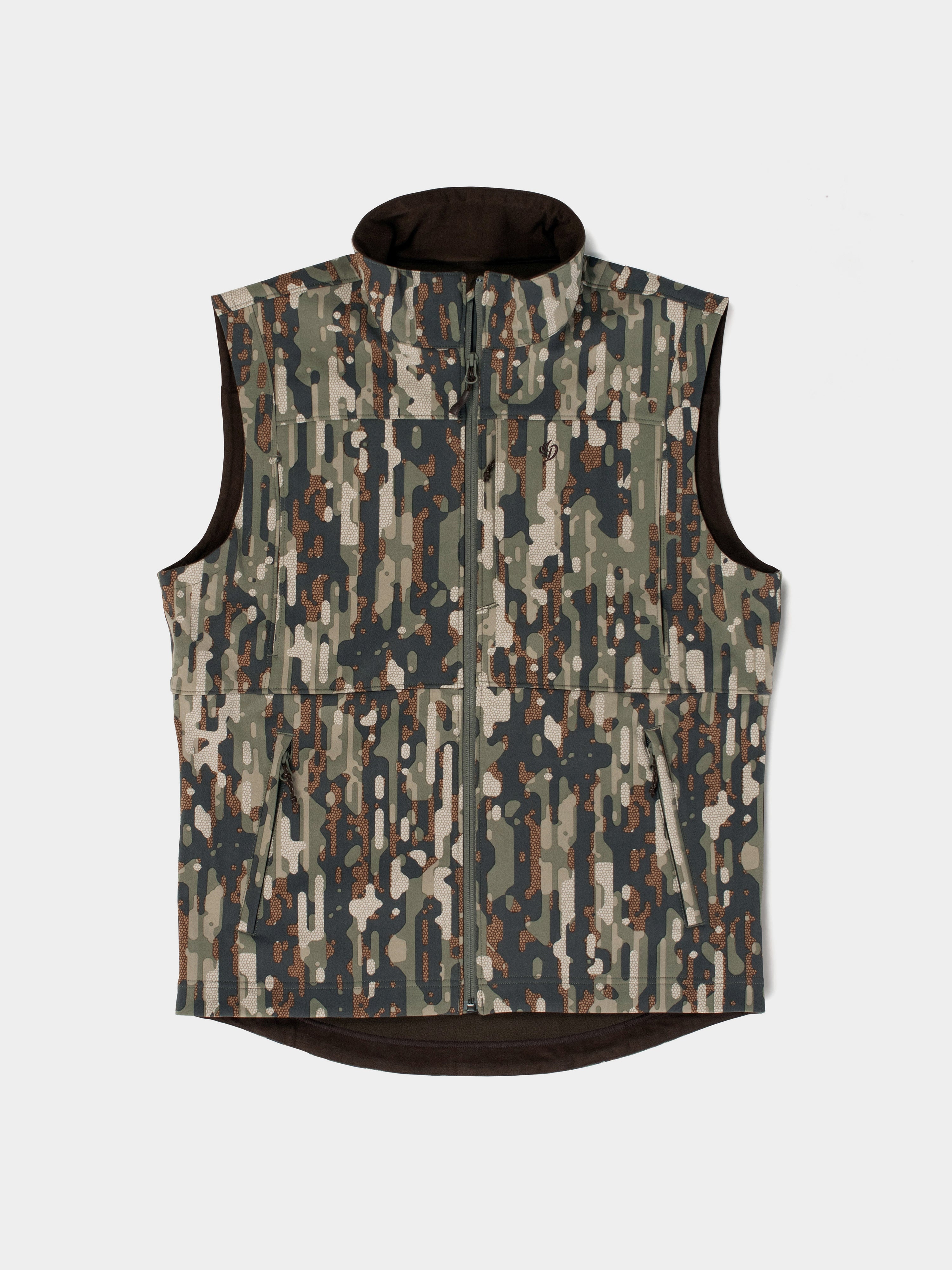 M's Contact Softshell Vest - Woodland
