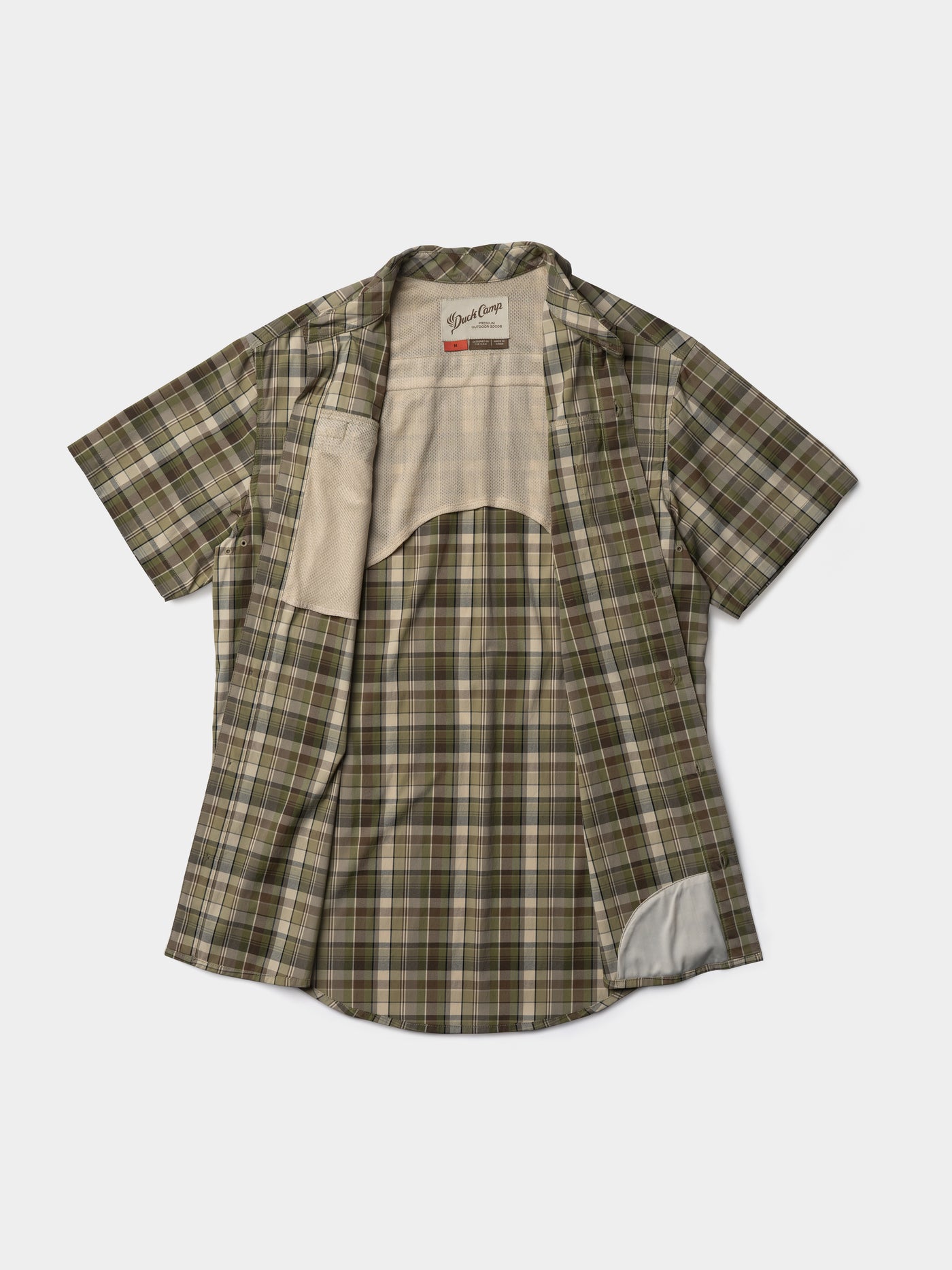 Signature Fishing Shirt Short Sleeve - Teton Plaid – Duck Camp