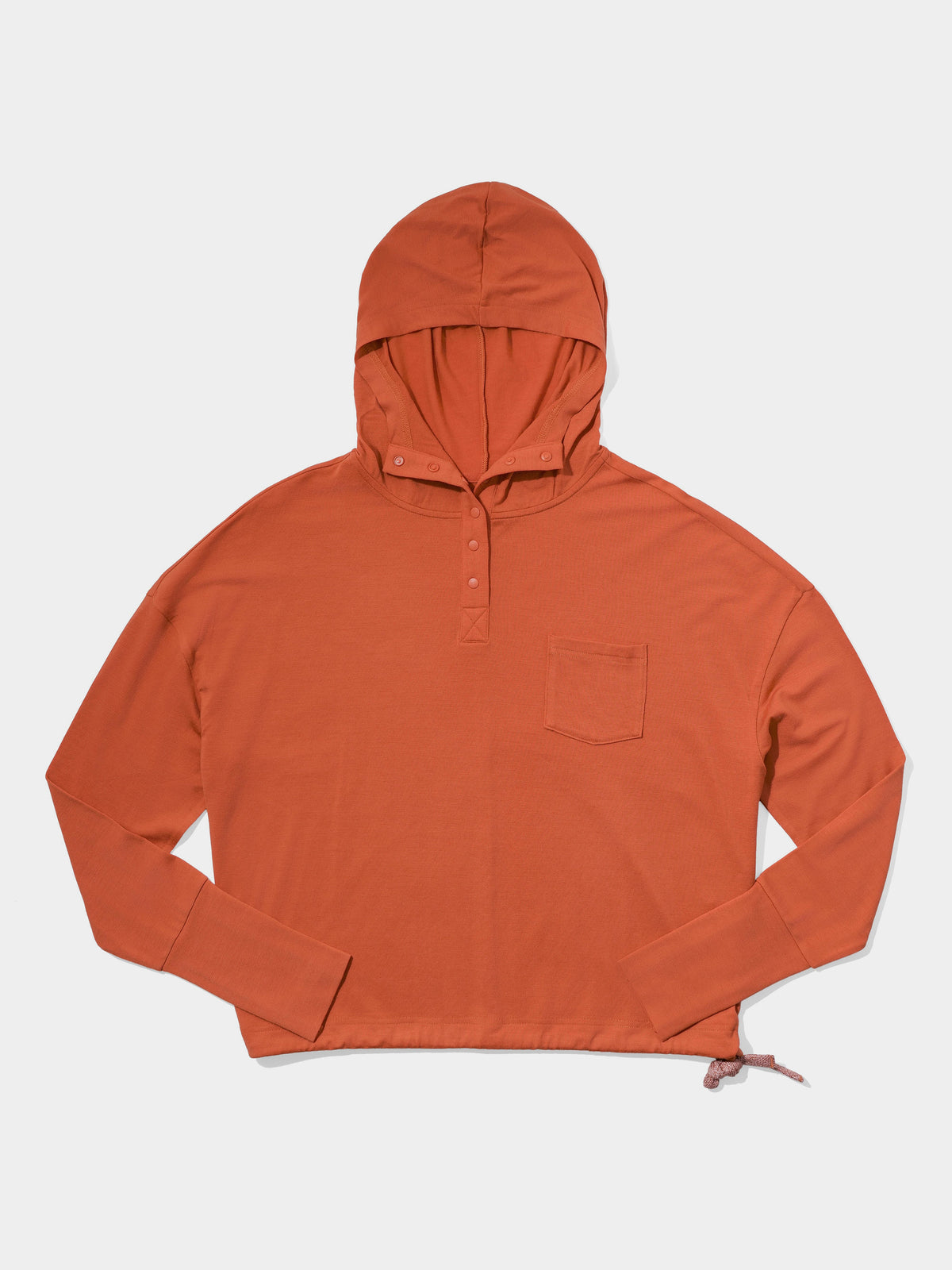 Women's Mesa Merino Hoodie - Cinnamon Teal