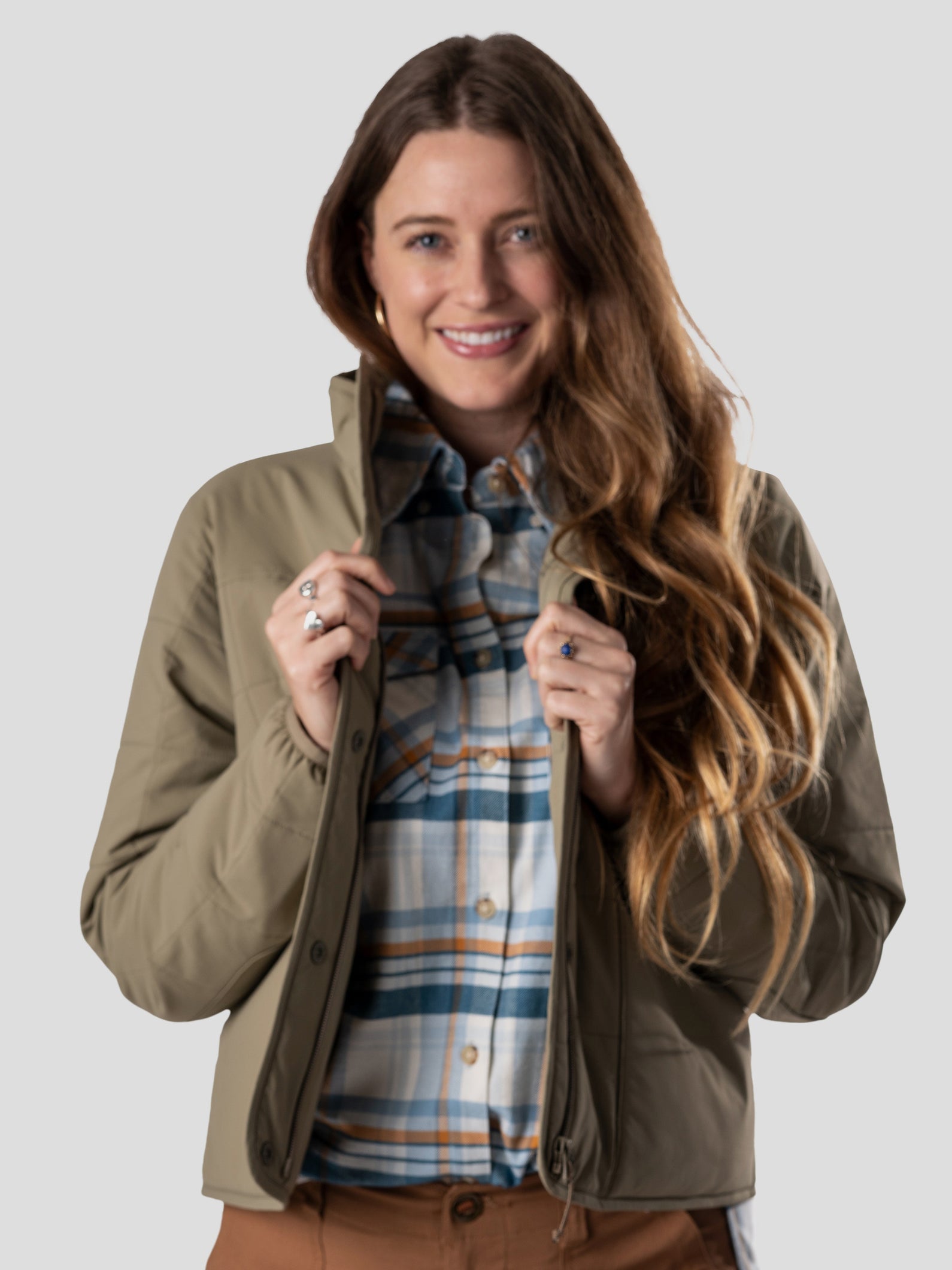 Women's Airflow Insulated Jacket - Sagebrush