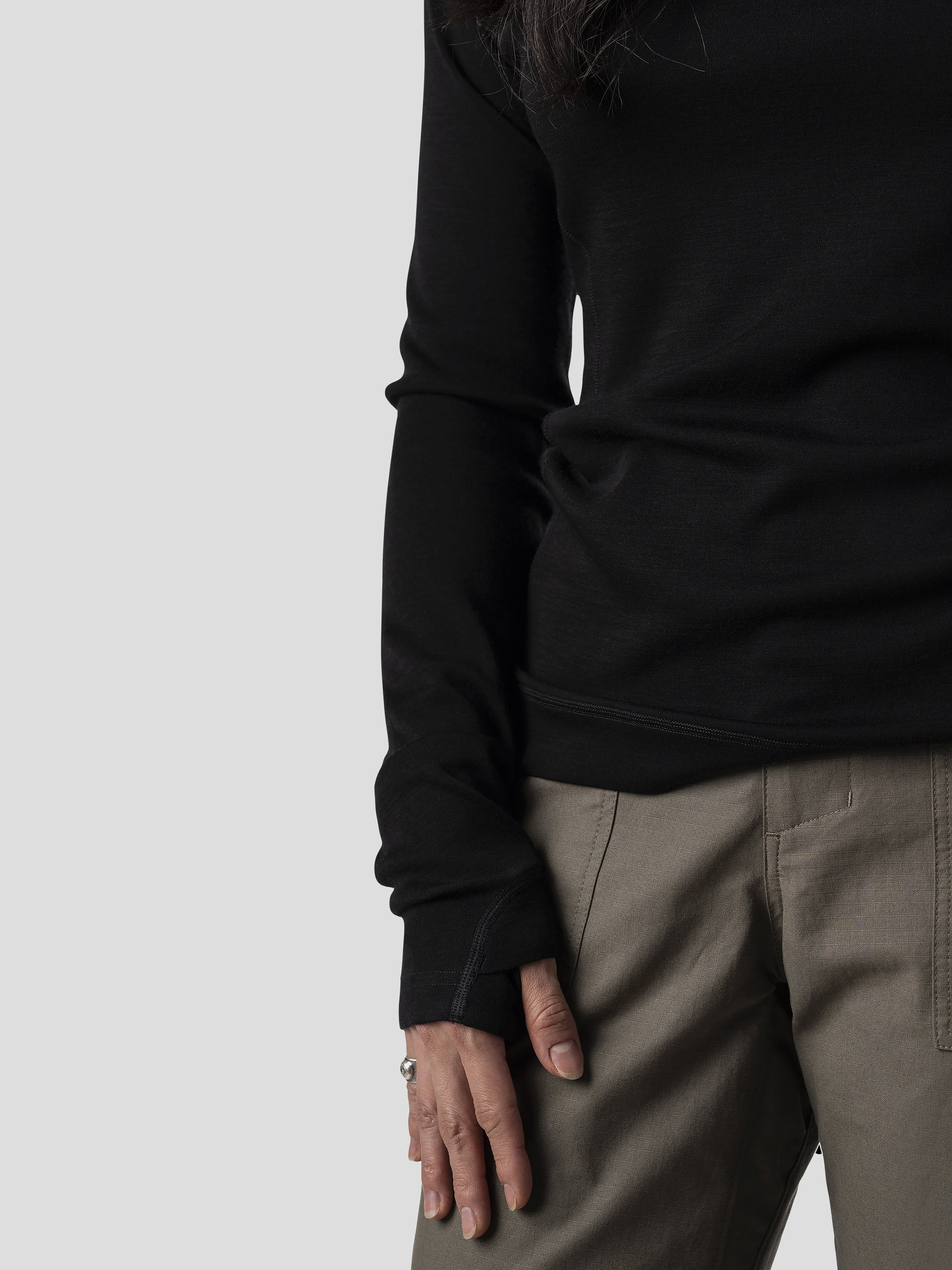 W's Baselayer Crew - Black