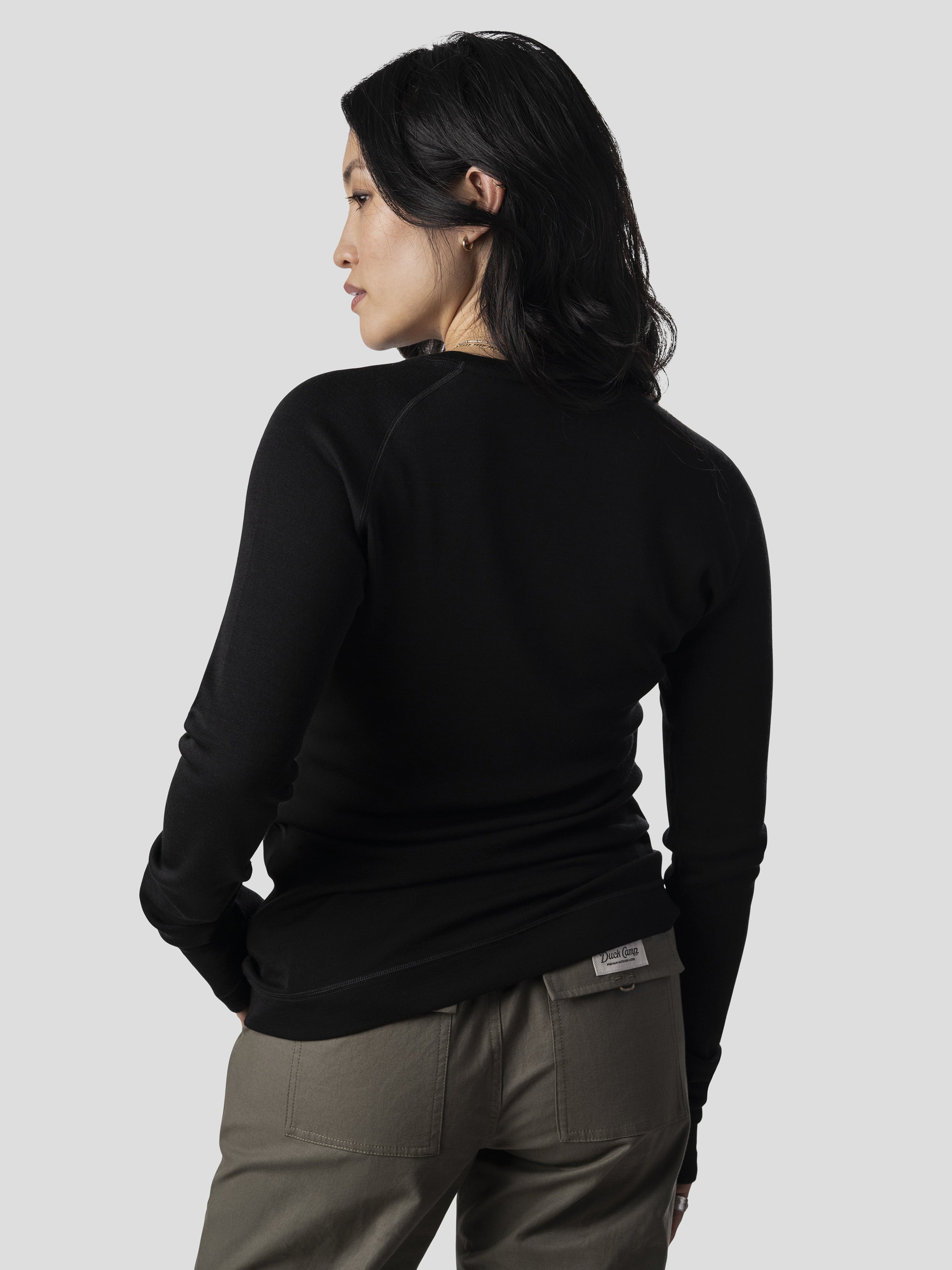 W's Baselayer Crew - Black