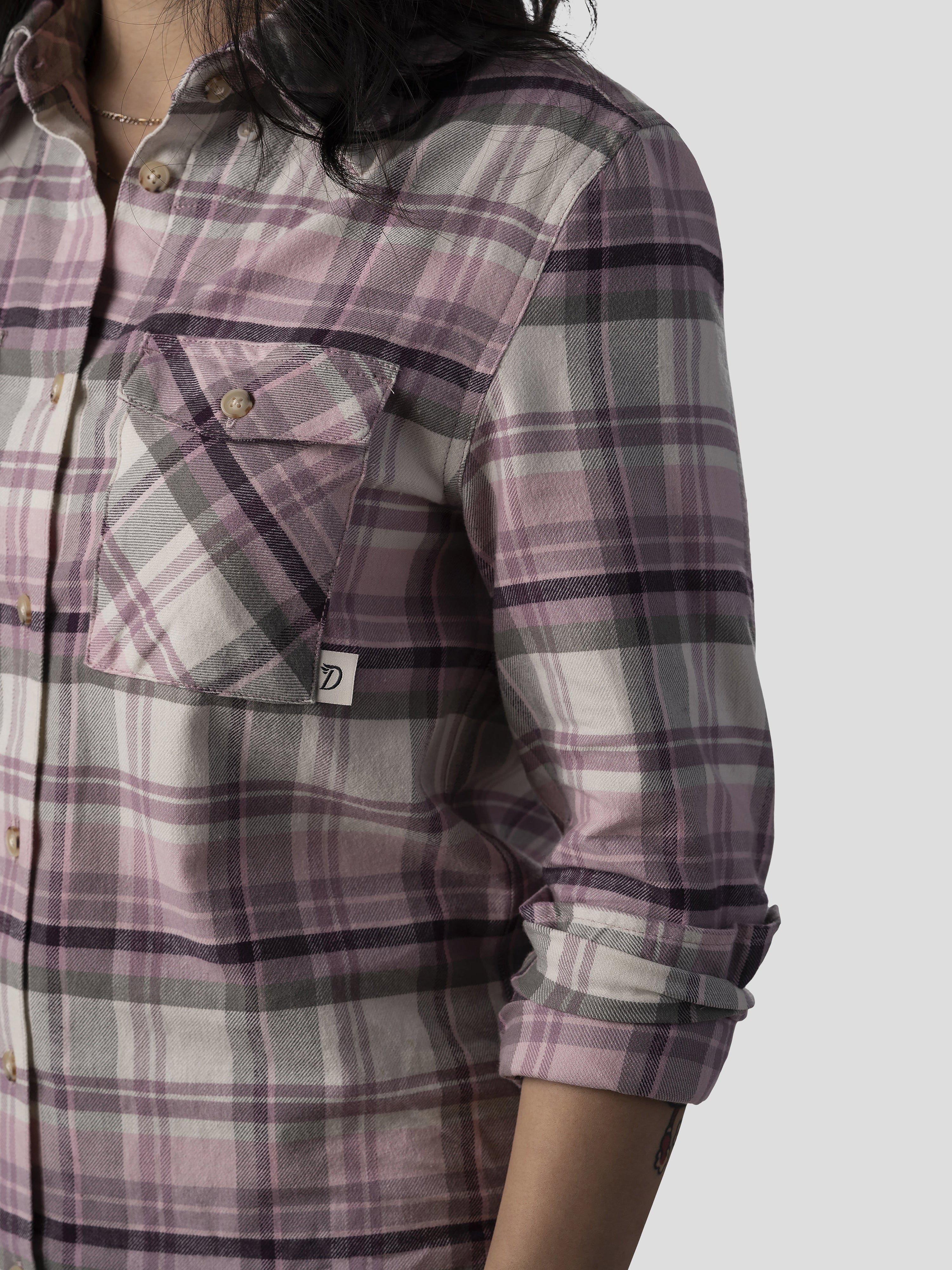 W's Trailhead Twill - Sea Star Plaid
