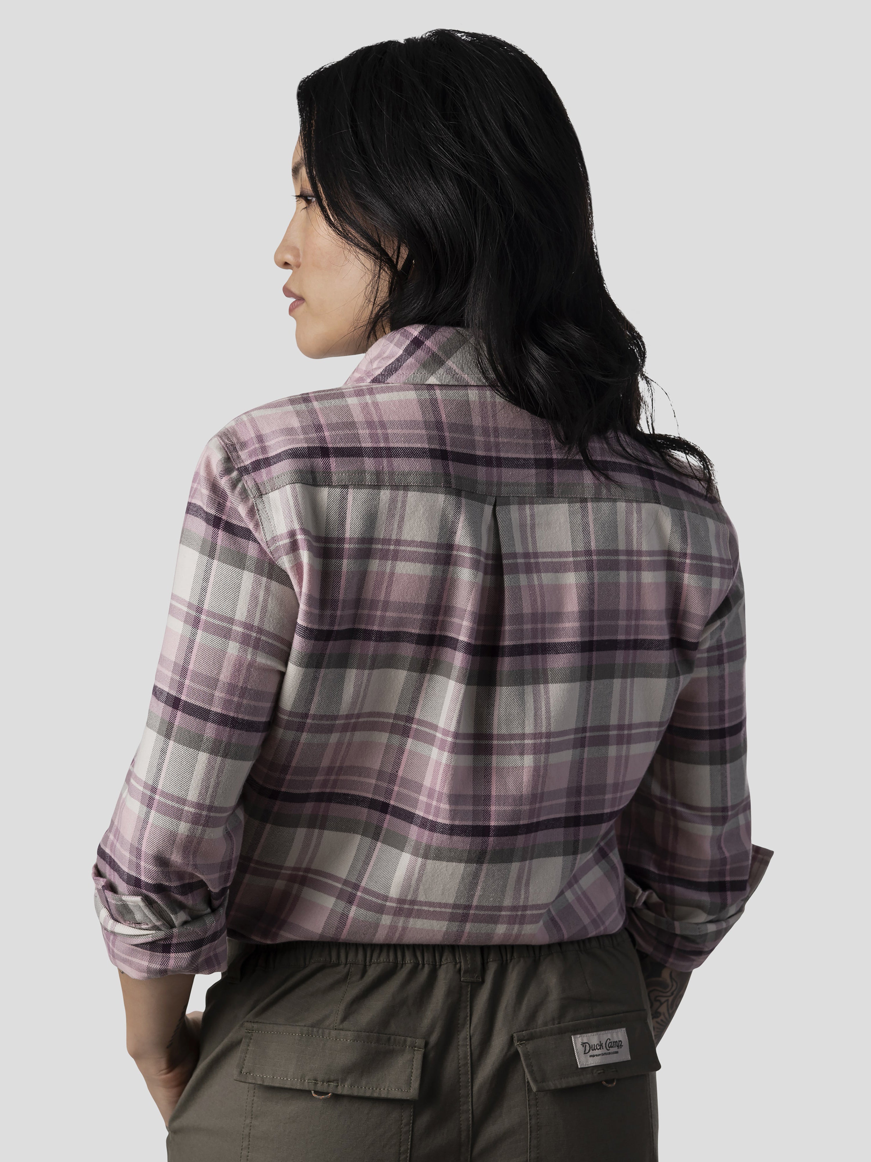 W's Trailhead Twill - Sea Star Plaid