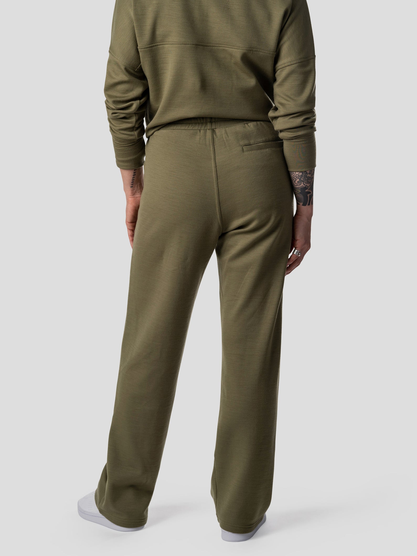 Women's Barton Fleece Pants - Military Green