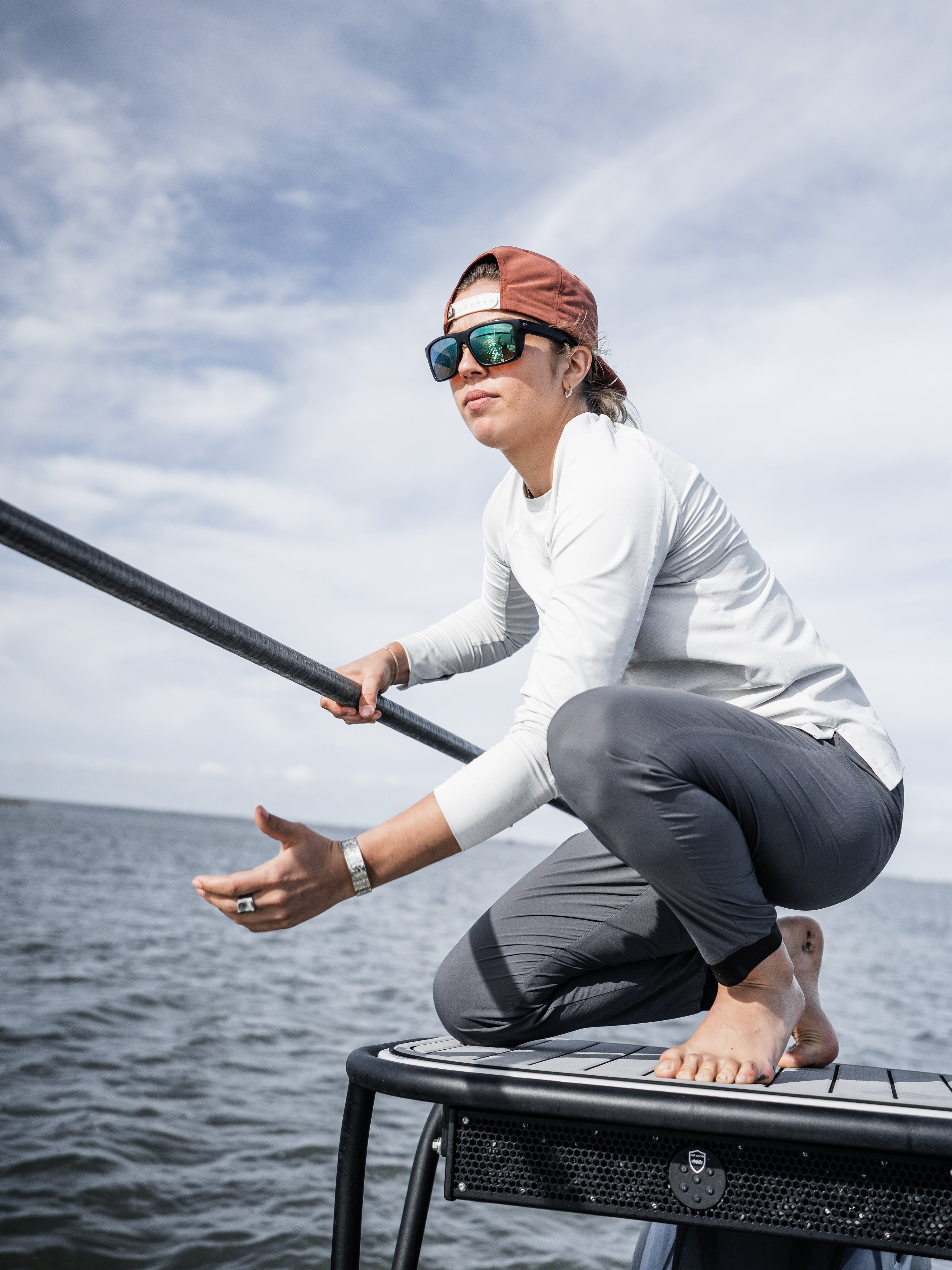 W's Rockport Crew - Heathered Silver King