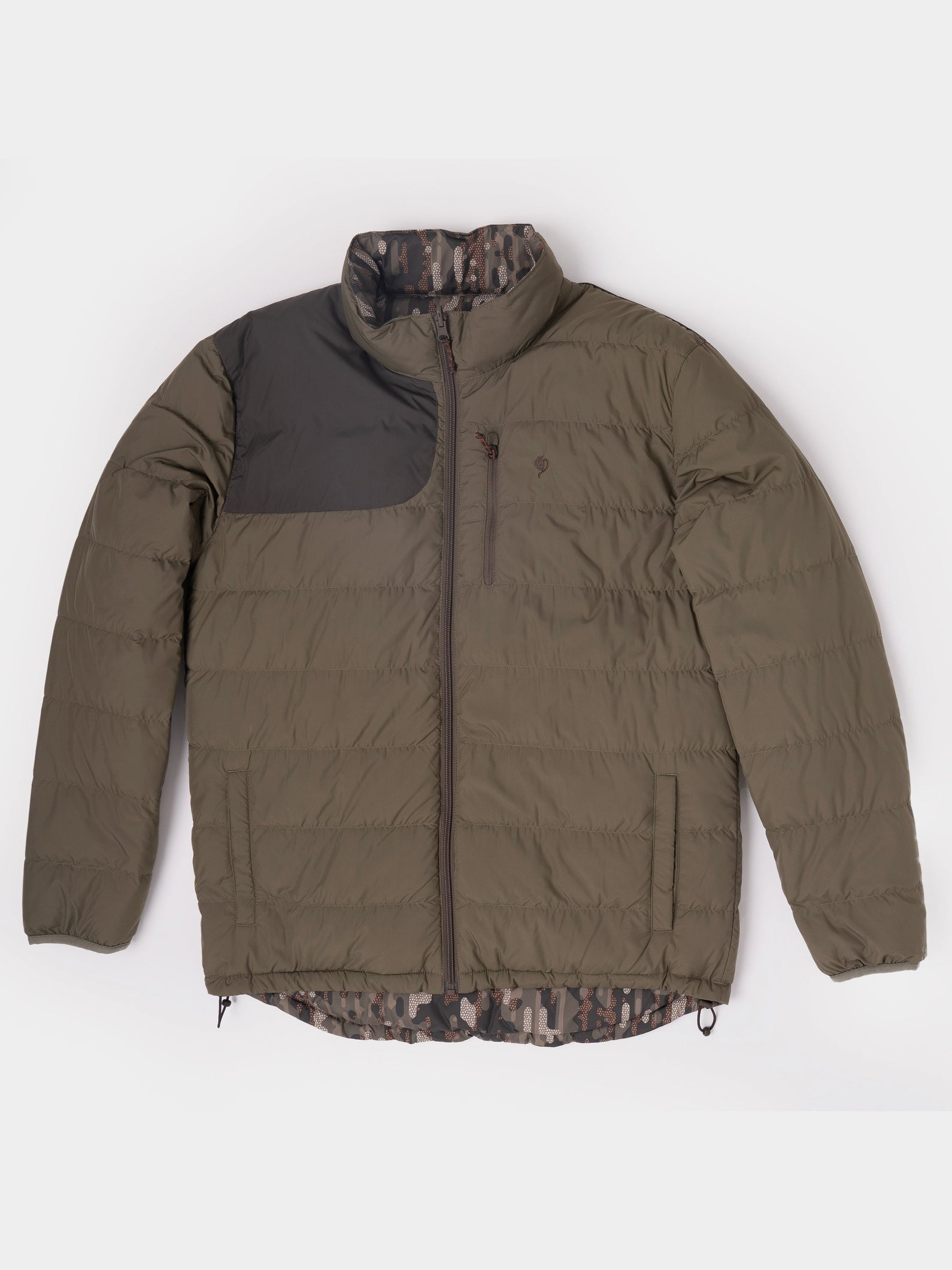 DryDown Reversible Jacket - Moss / Woodland