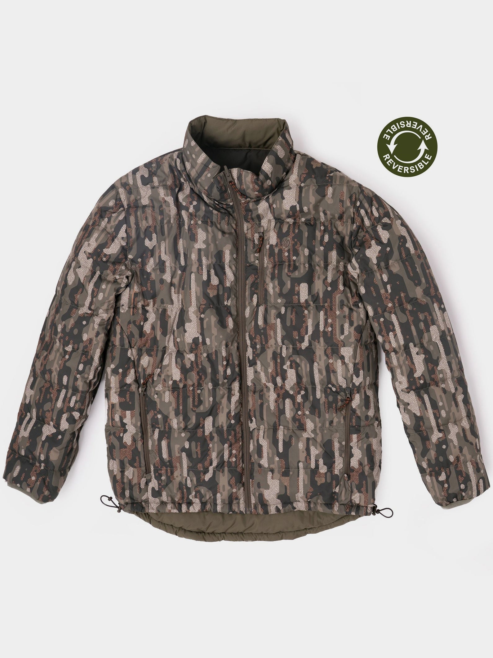 DryDown Reversible Jacket - Moss / Woodland