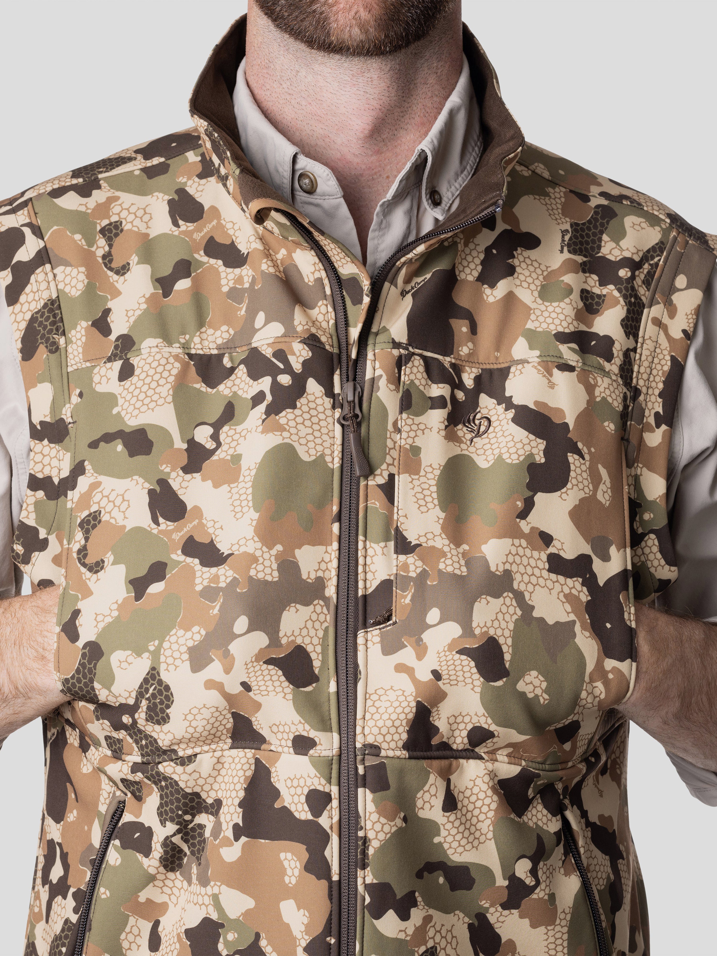 M's Contact Softshell Vest - Wetland