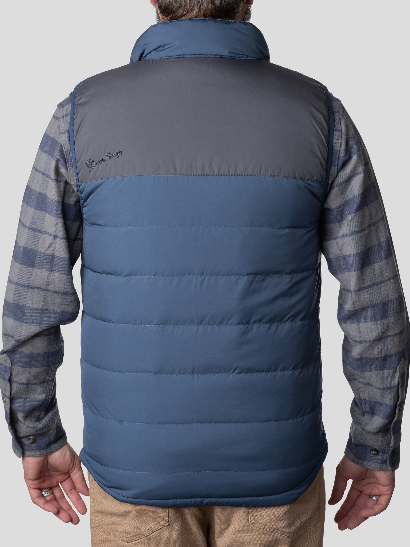 DryDown Reversible Vest - Faded Navy/Charcoal