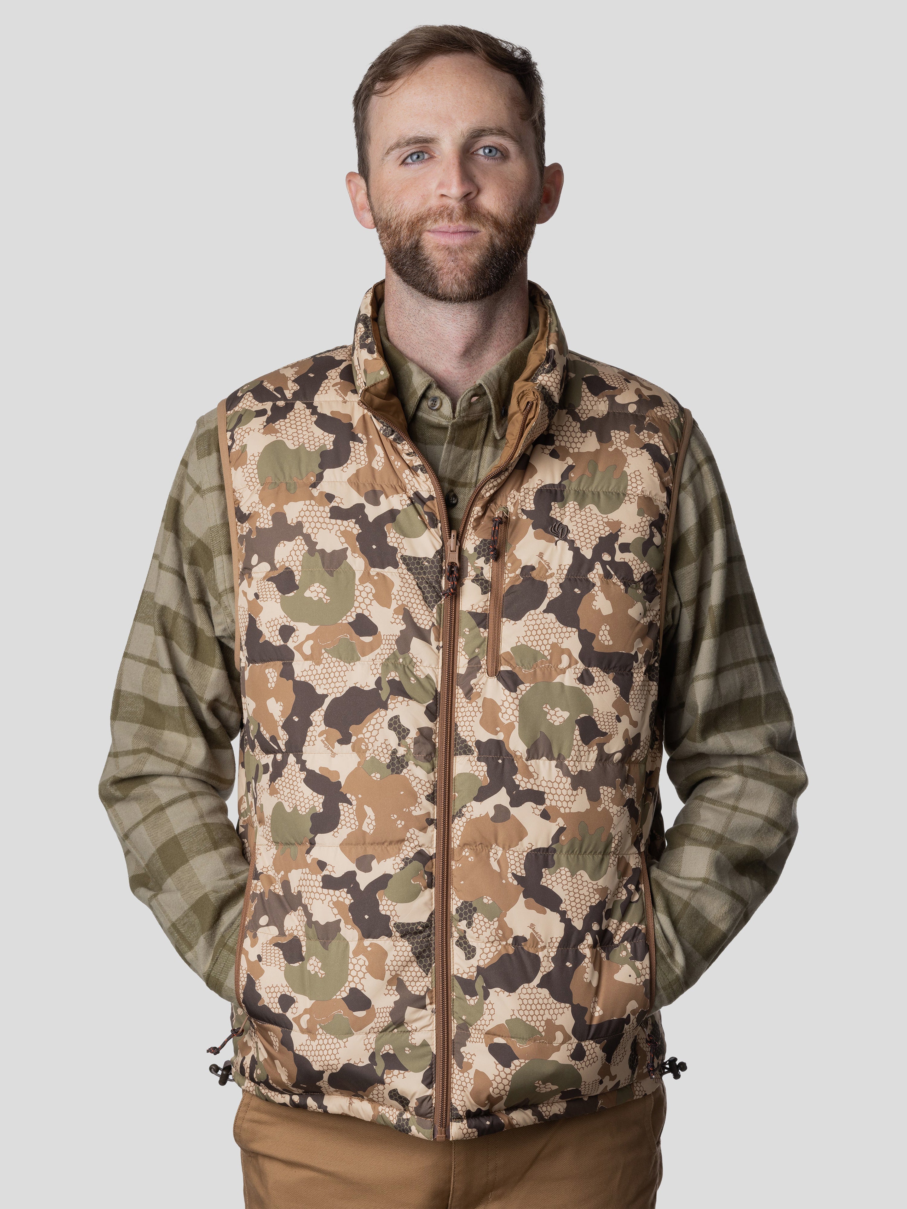 M's DryDown Reversible Vest - Pintail / Wetland