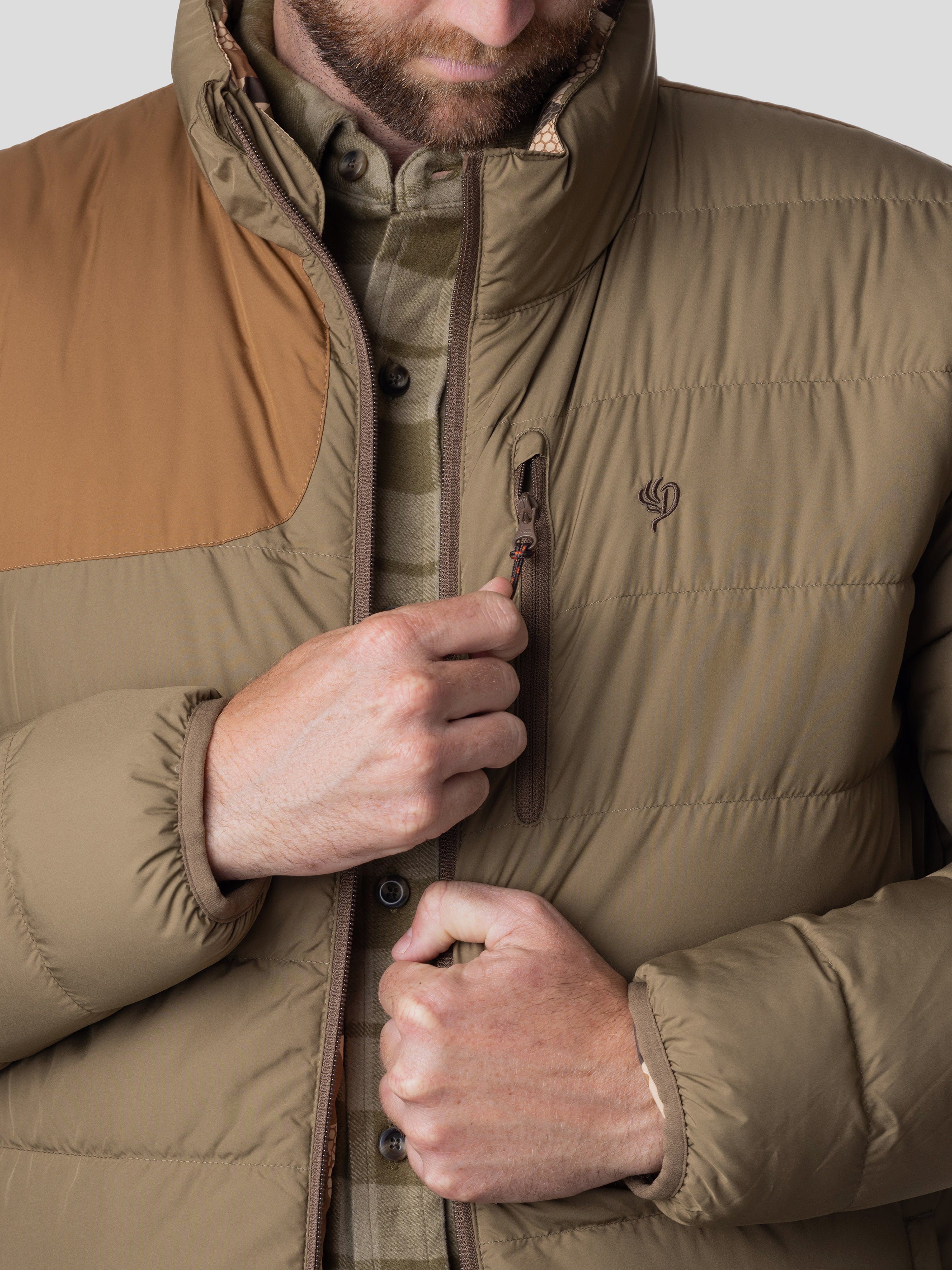 DryDown Reversible Jacket - Pin Oak/Wetland