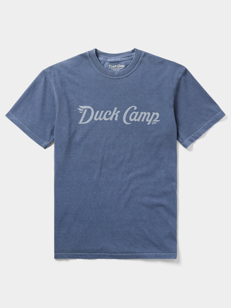Duck Camp Logo Tee - Dark Denim