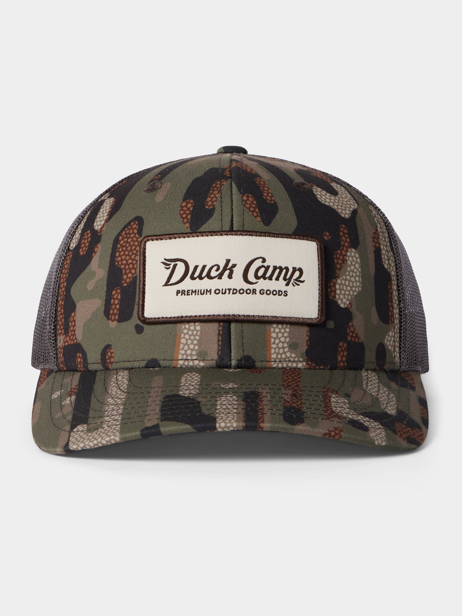 Duck Camp Trucker Hat - Woodland