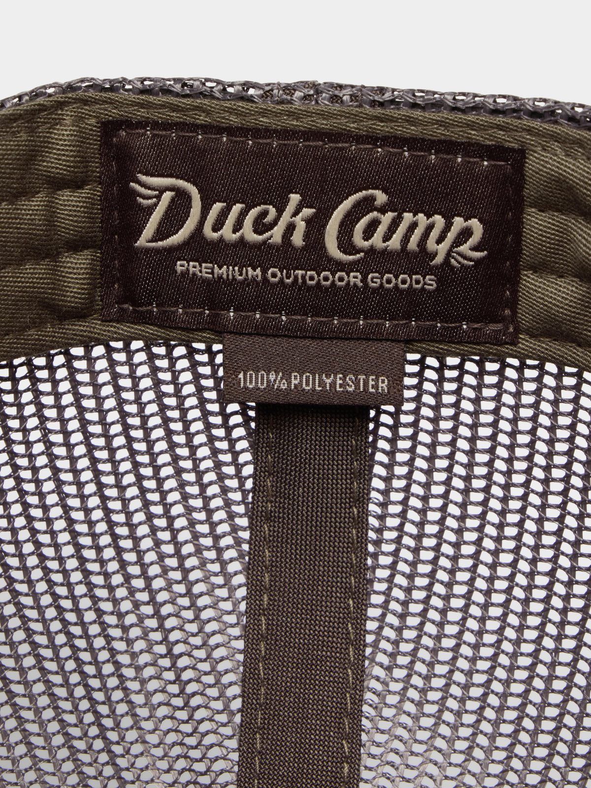 Duck Camp Trucker Hat - Woodland