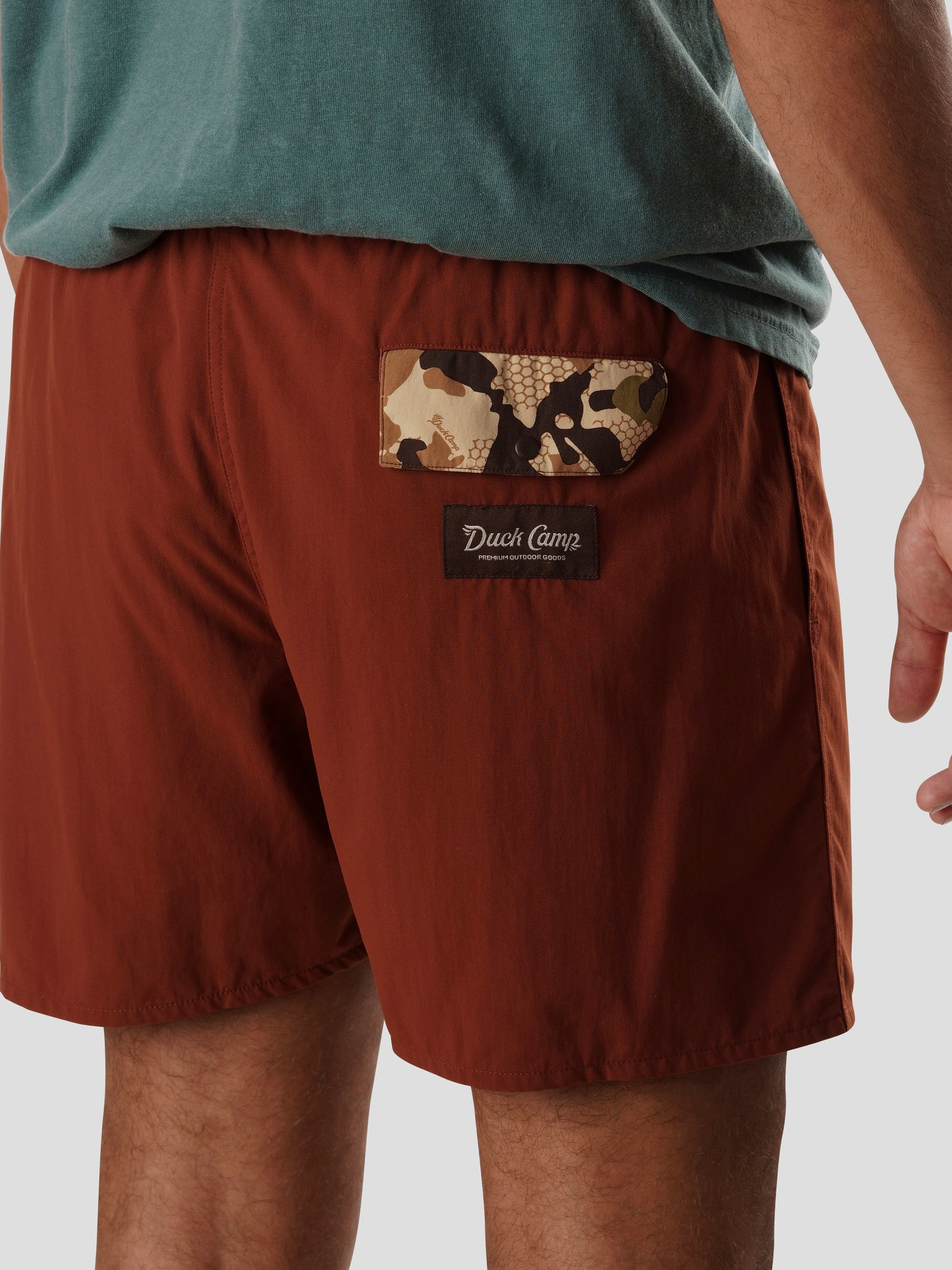 M's Scout Shorts - 5in - Rust Brown