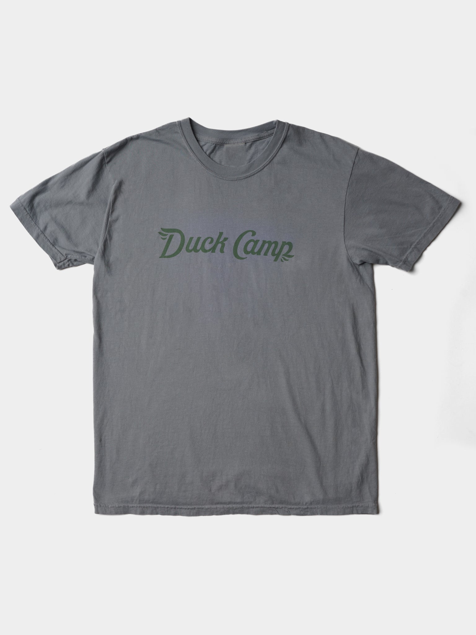 Duck Camp Logo T-Shirt - Granite