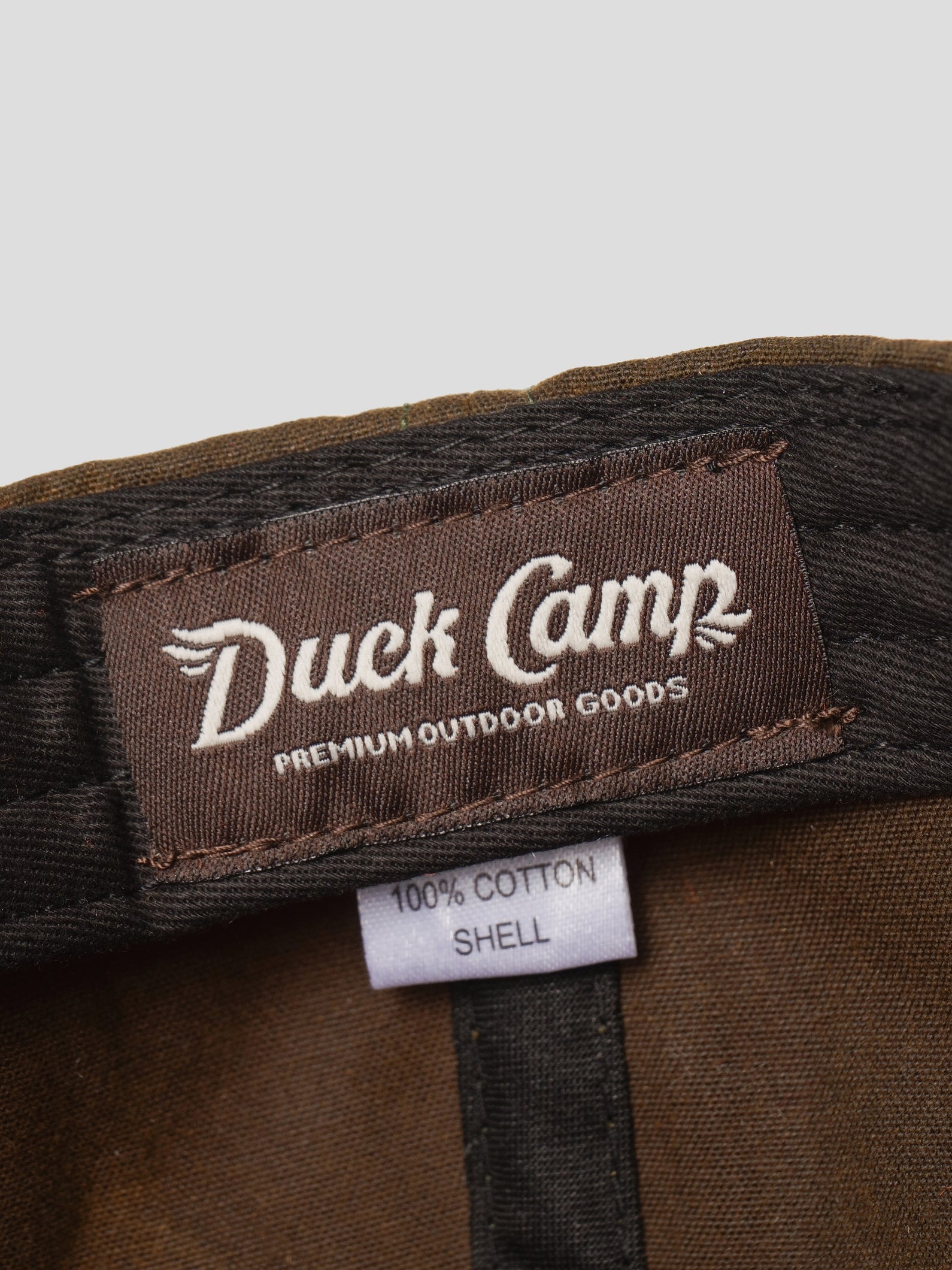 Duck Camp Waxed Cap - Evergreen