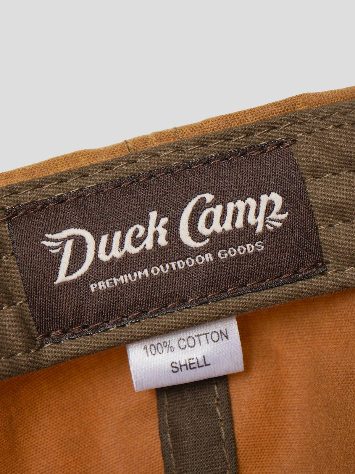 Duck Camp Waxed Cap - Sandstone