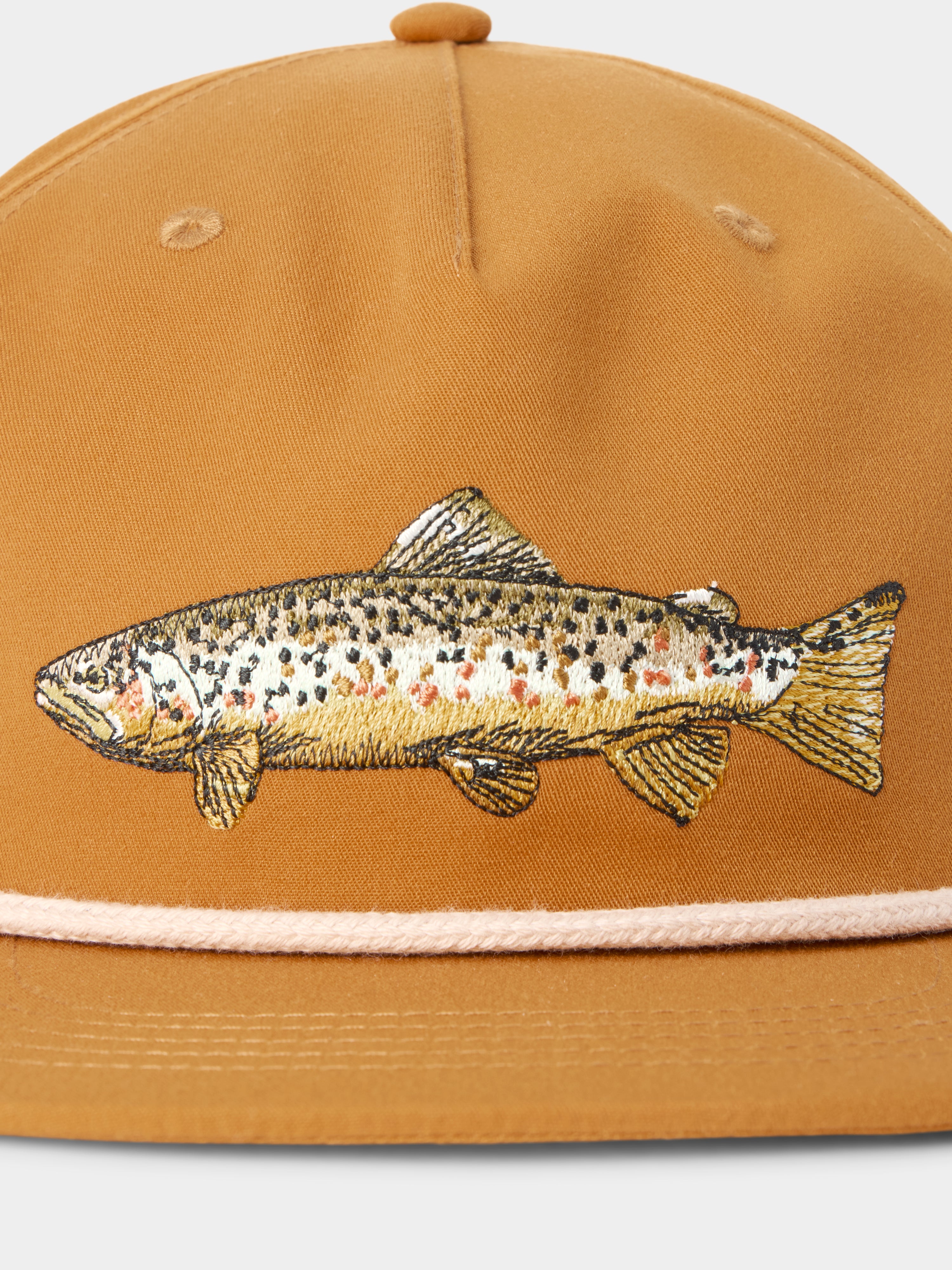 Brown Trout Hat - Coastal Copper