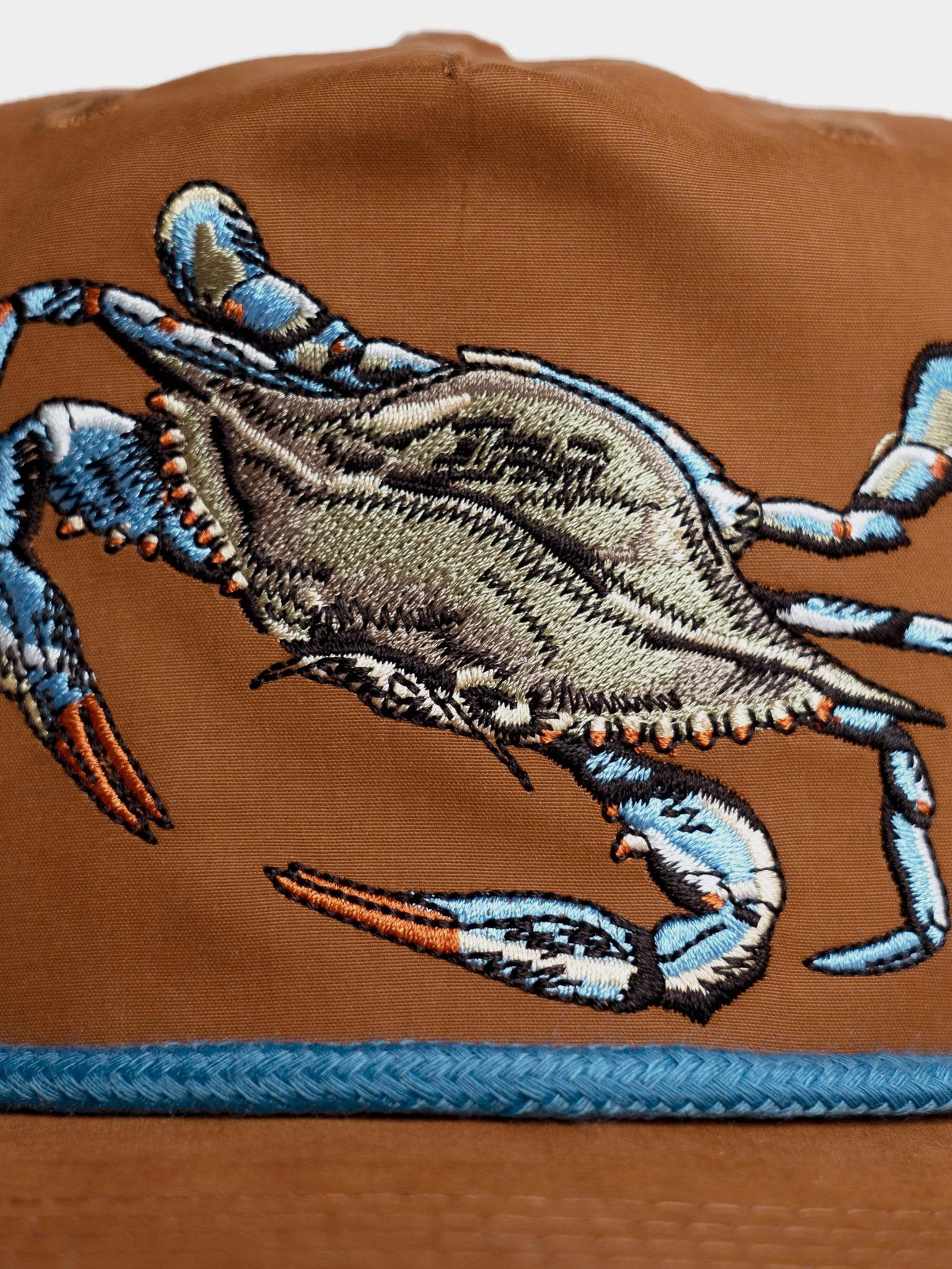 Blue Crab Hat - Pintail Brown