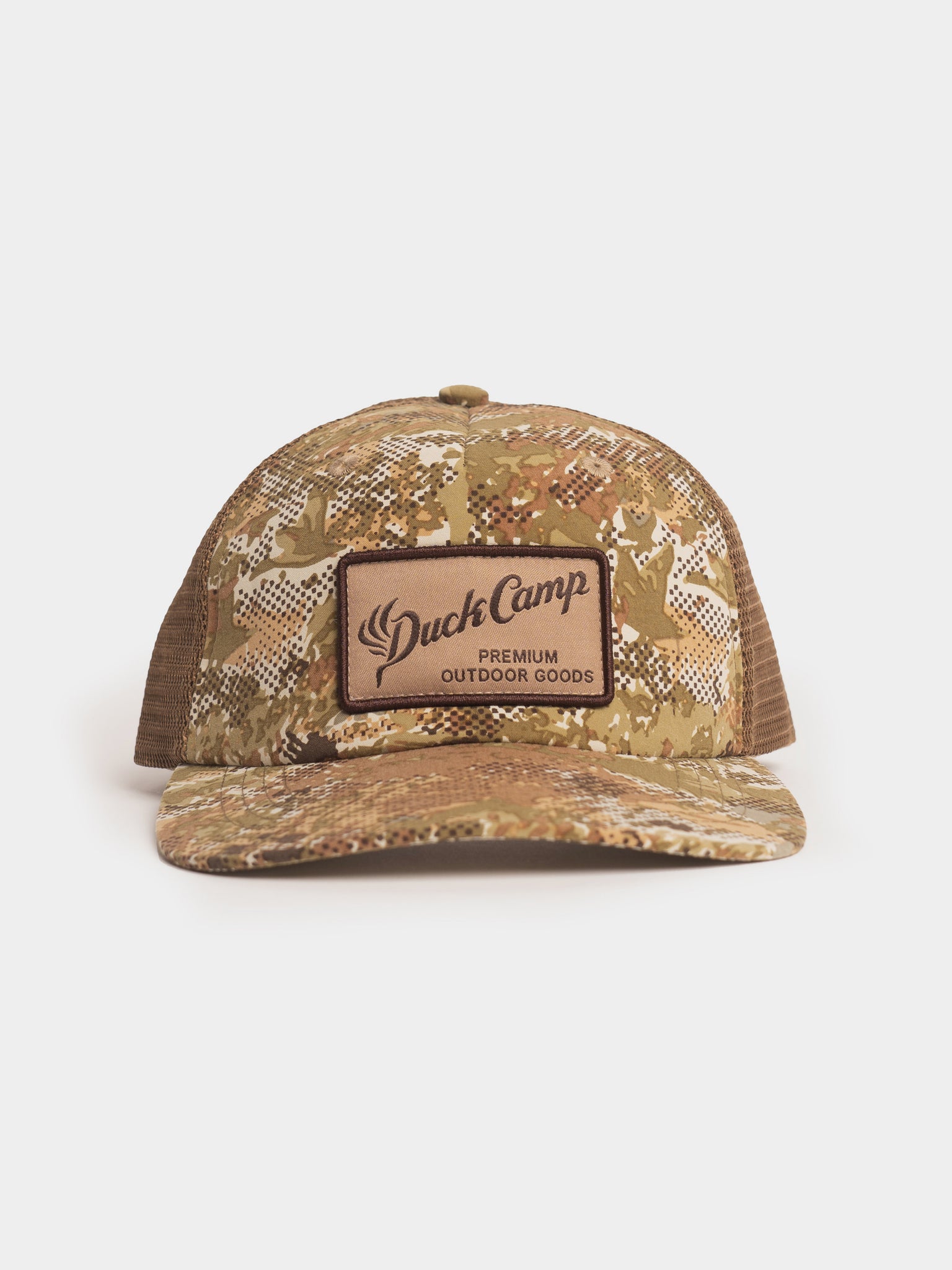 Duck Camp Crushable Flats Hat, Cocoa Brown