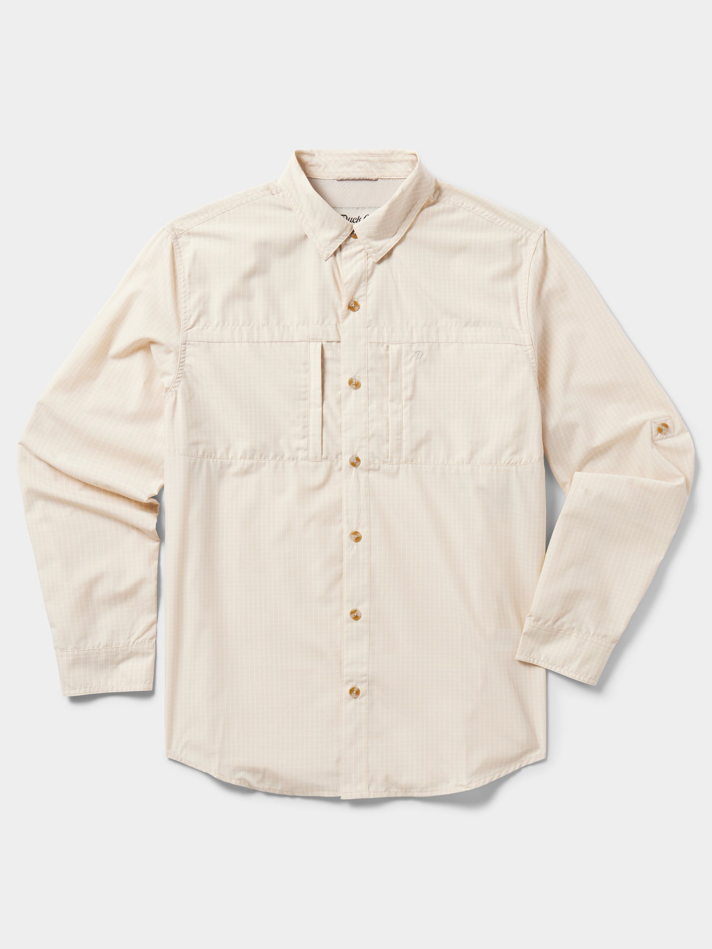 Helm Shirt Long Sleeve - Sanddollar Grid – Duck Camp